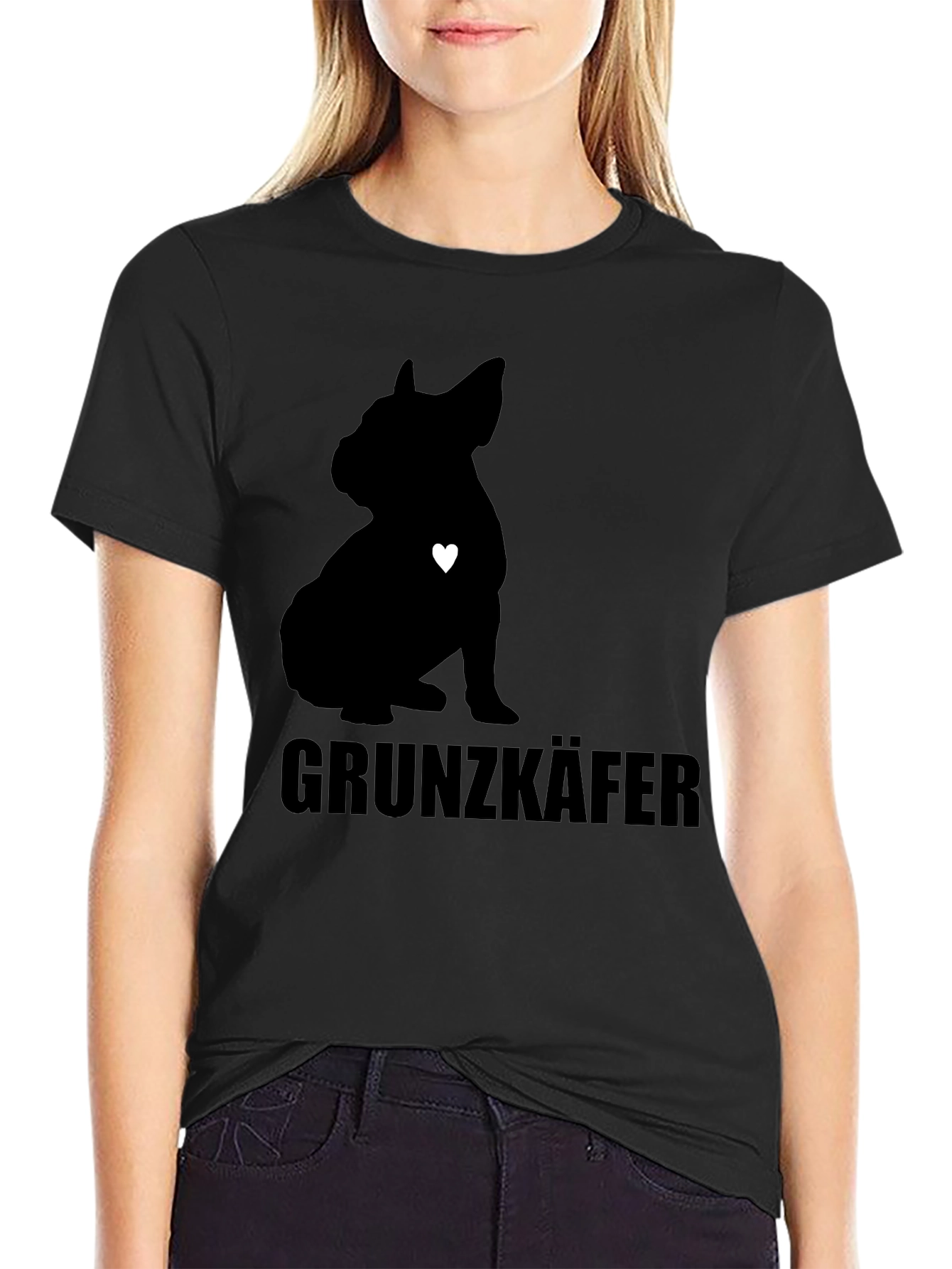 Grunzkafer Dog Silhouette T-Shirt