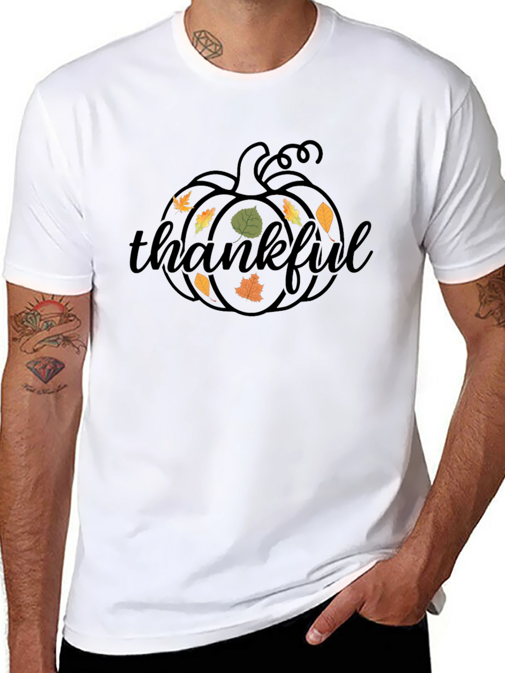 Thankful Pumpkin Fall T-Shirt
