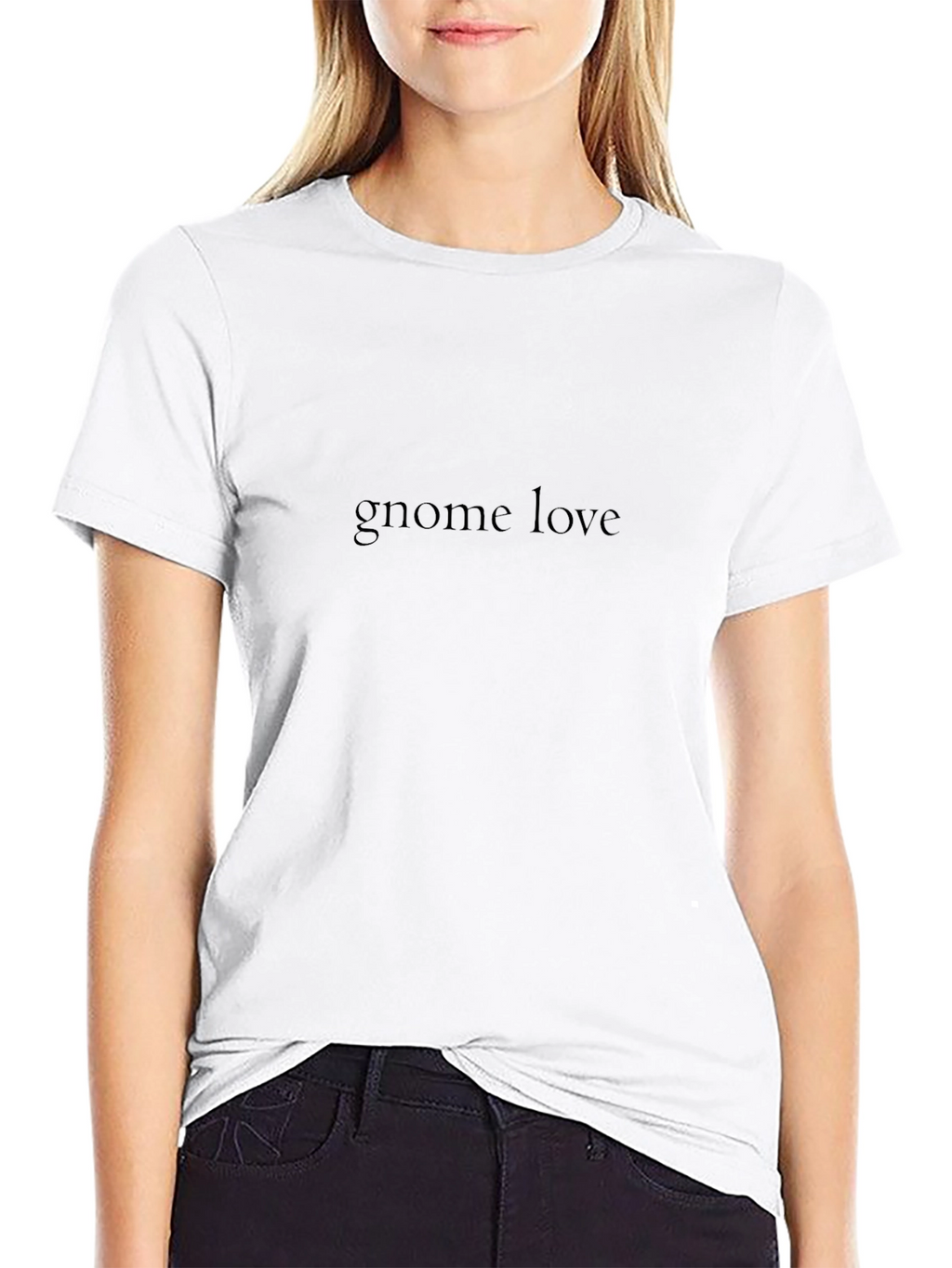Gnome Love Black T-Shirt - Stylish Casual Wear
