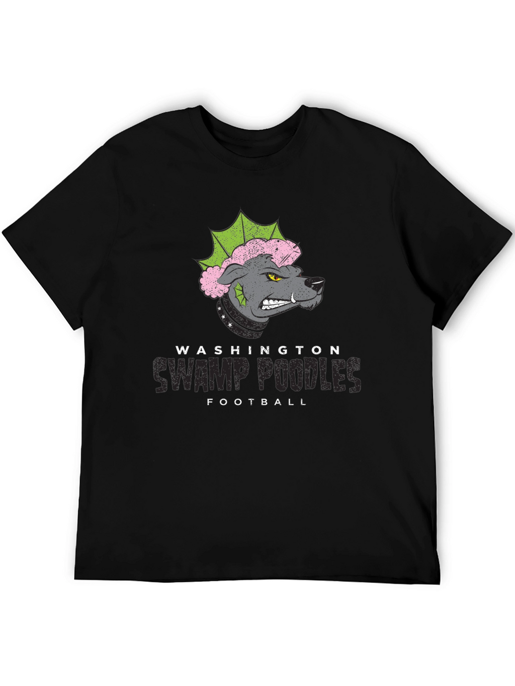Washington Swamp Poodles Football T-Shirt