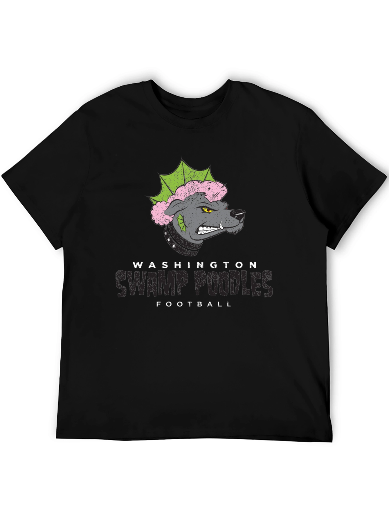 Washington Swamp Poodles Football T-Shirt