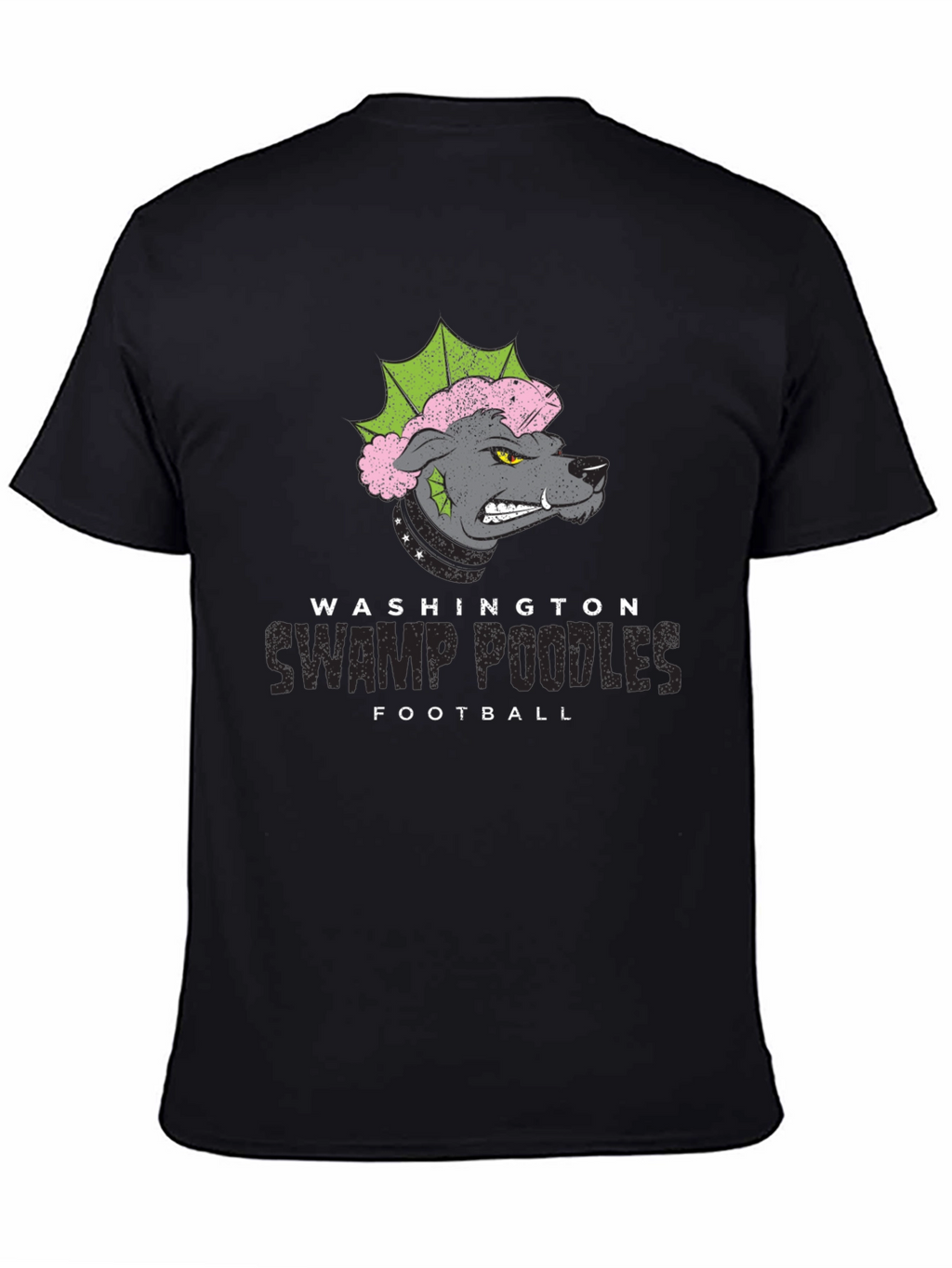 Washington Swamp Poodles Football T-Shirt