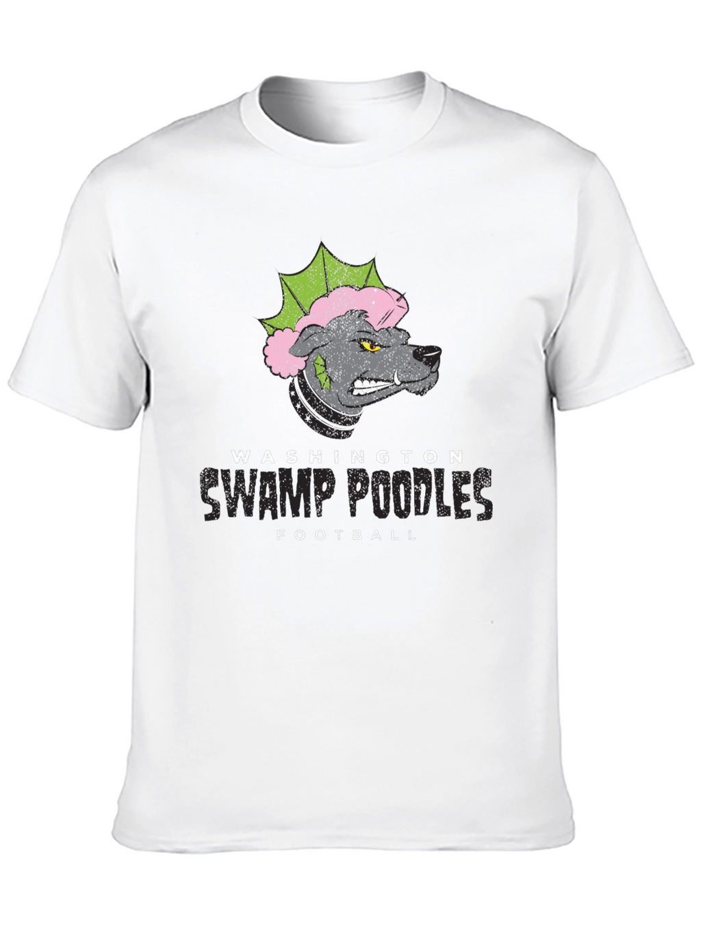 Washington Swamp Poodles Football T-Shirt
