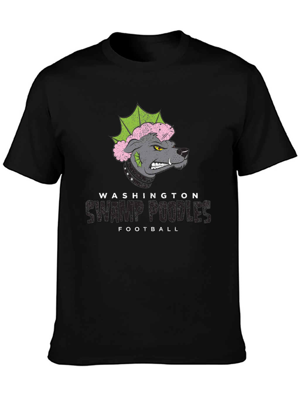 Washington Swamp Poodles Football T-Shirt