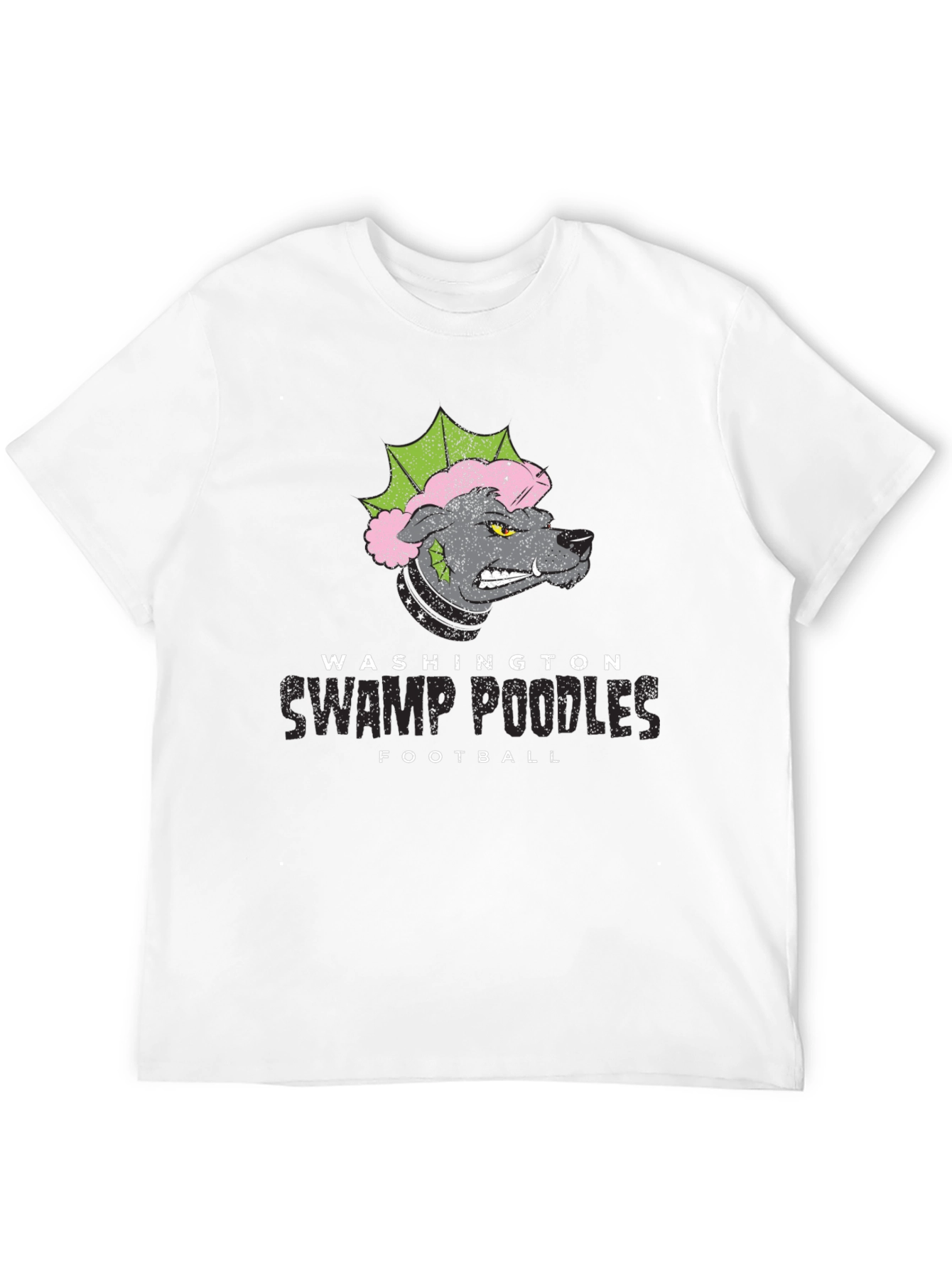 Washington Swamp Poodles Football T-Shirt