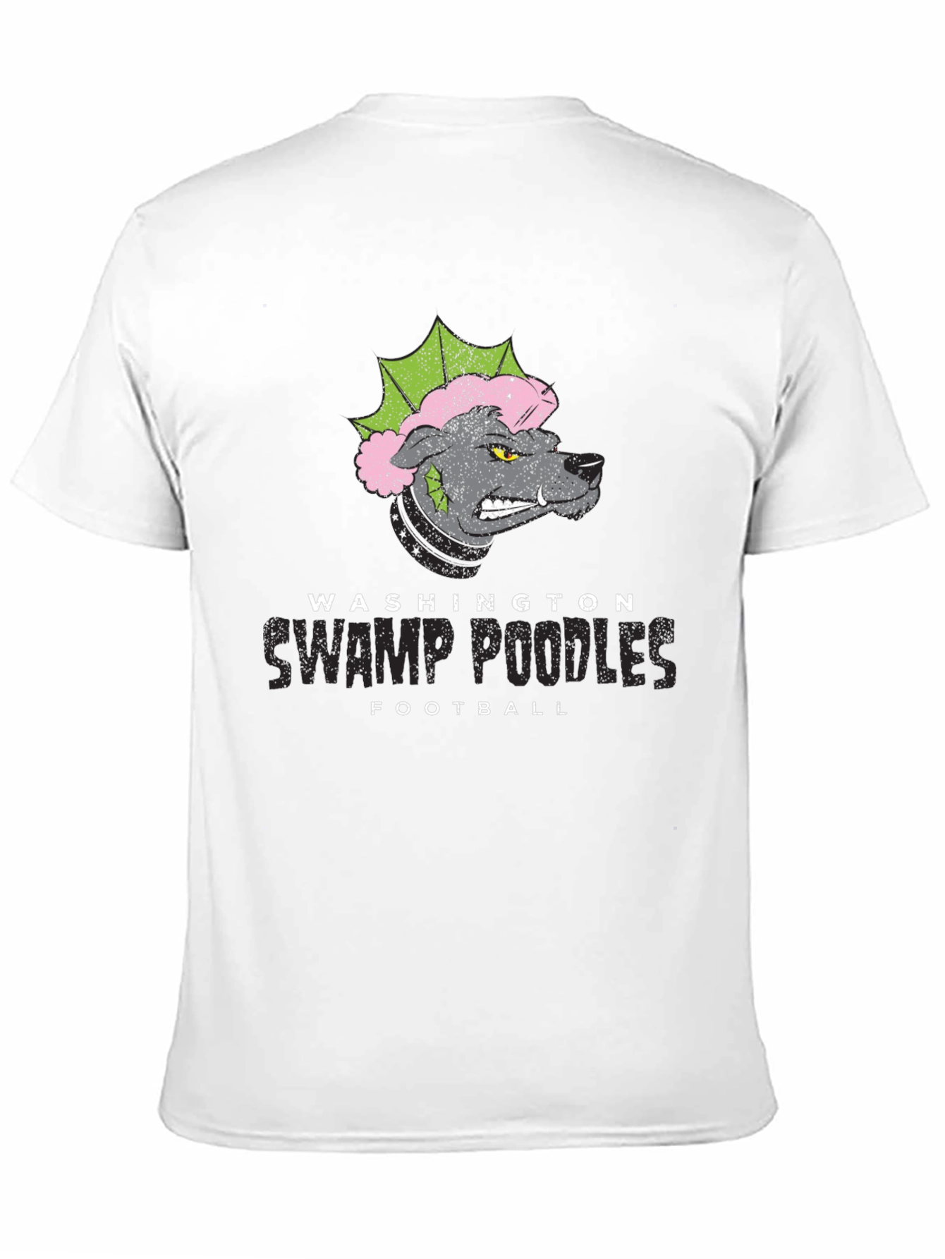 Washington Swamp Poodles Football T-Shirt