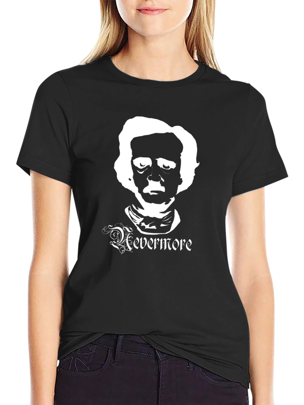 Edgar Allan Poe Nevermore Graphic T-Shirt