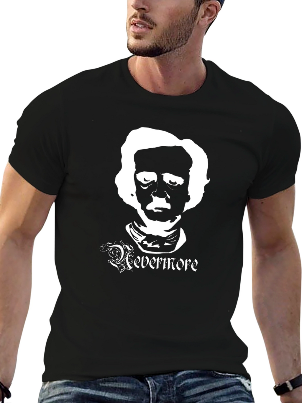 Edgar Allan Poe Nevermore Graphic T-Shirt