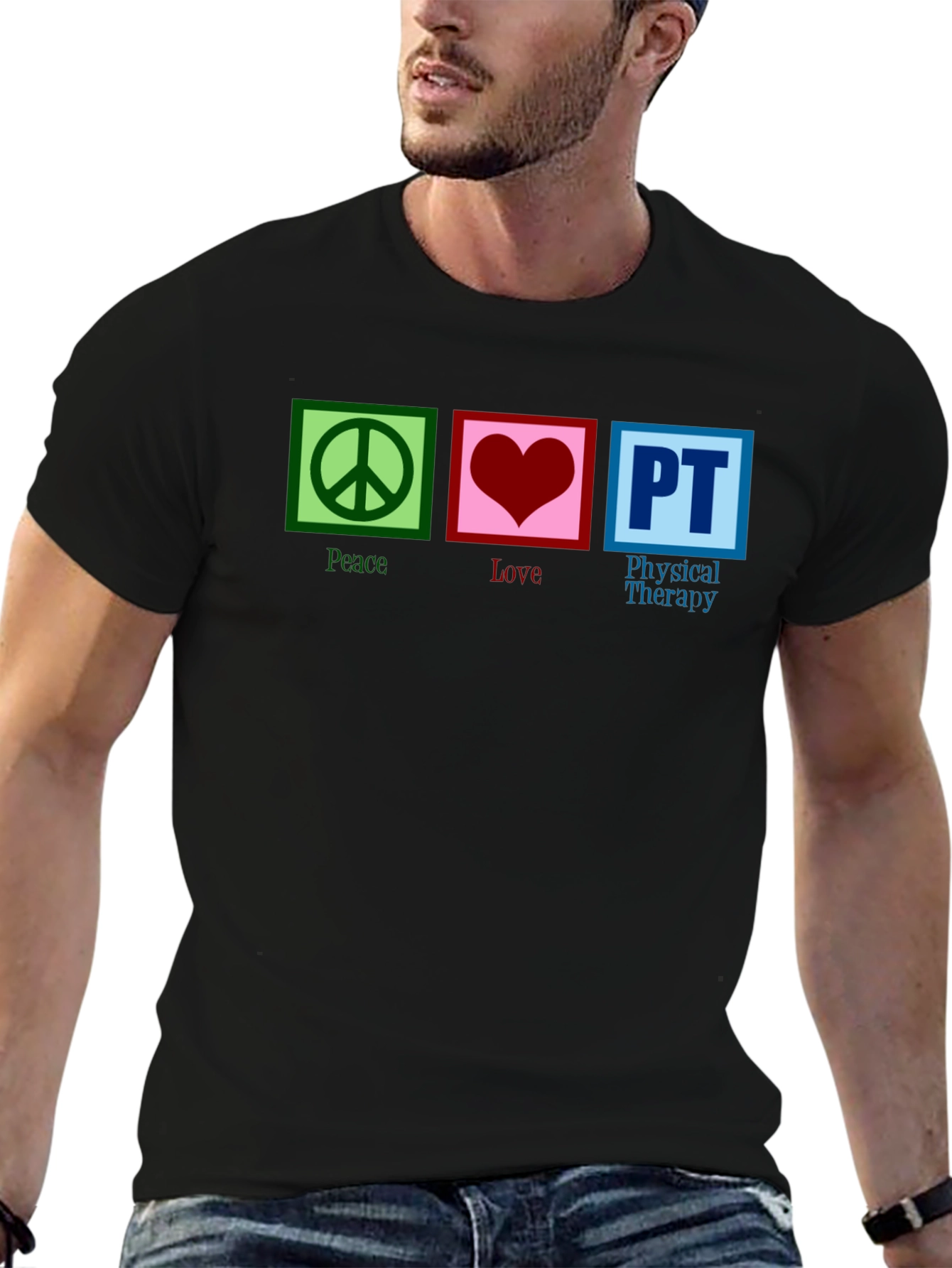 Peace Love PT Therapy T-Shirt