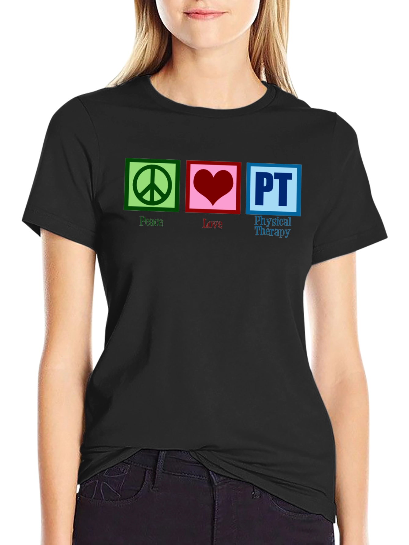 Peace Love PT Therapy T-Shirt