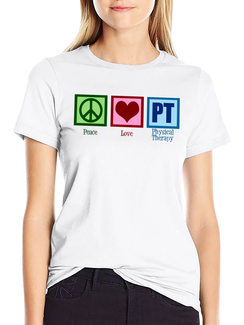 Peace Love PT Therapy T-Shirt