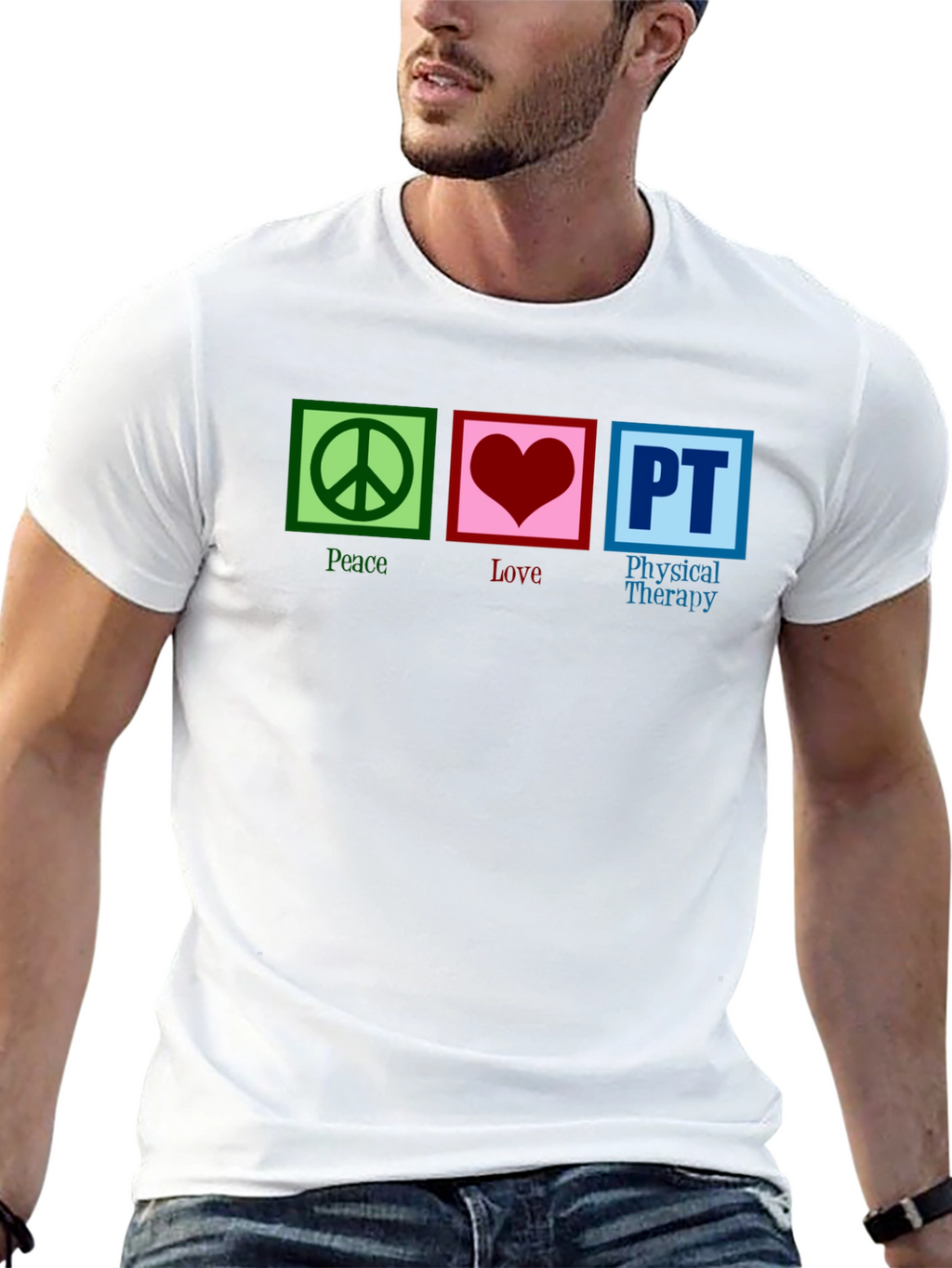 Peace Love PT Therapy T-Shirt