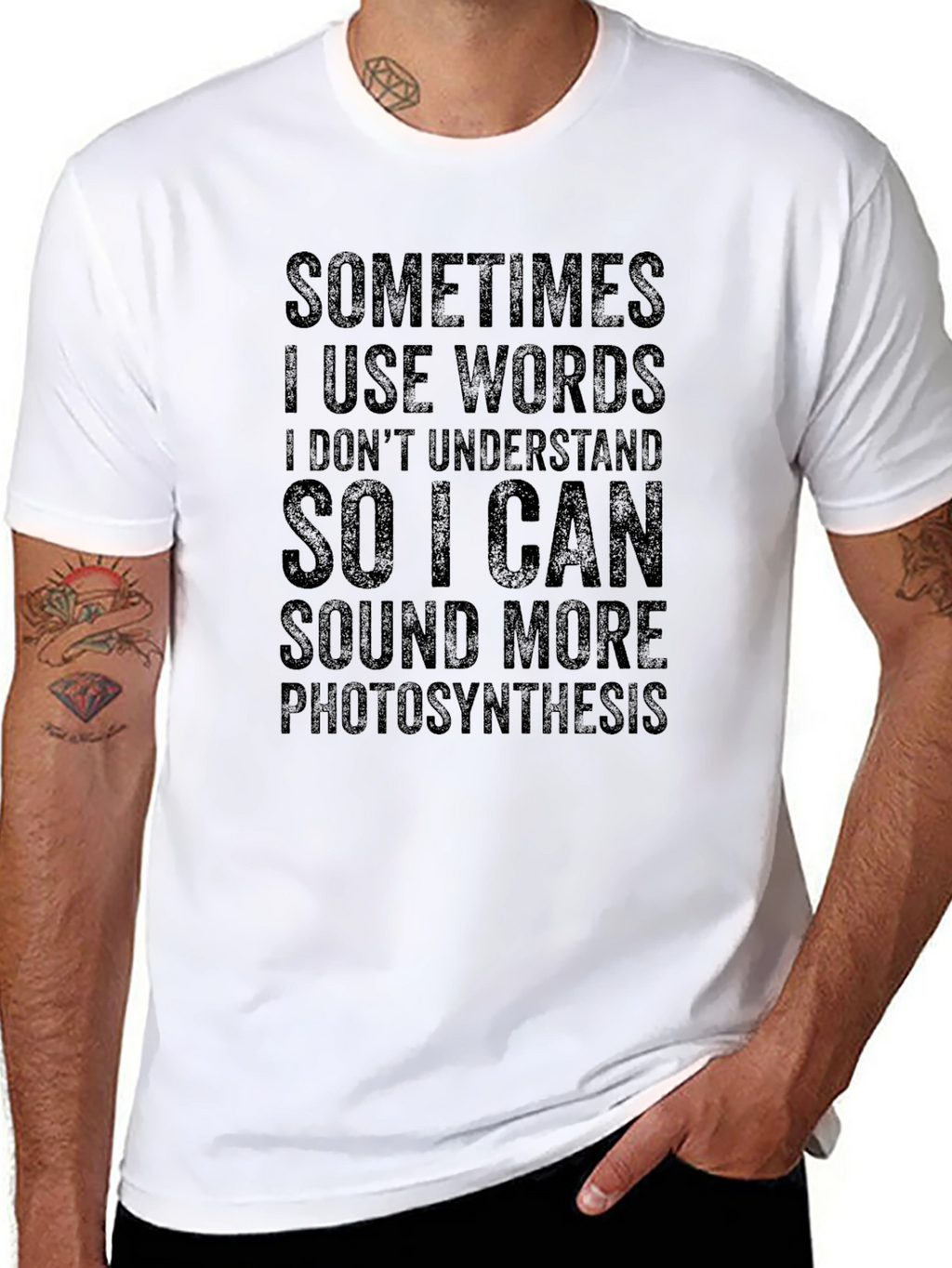 Funny Photosynthesis Sarcastic Graphic T-Shirt