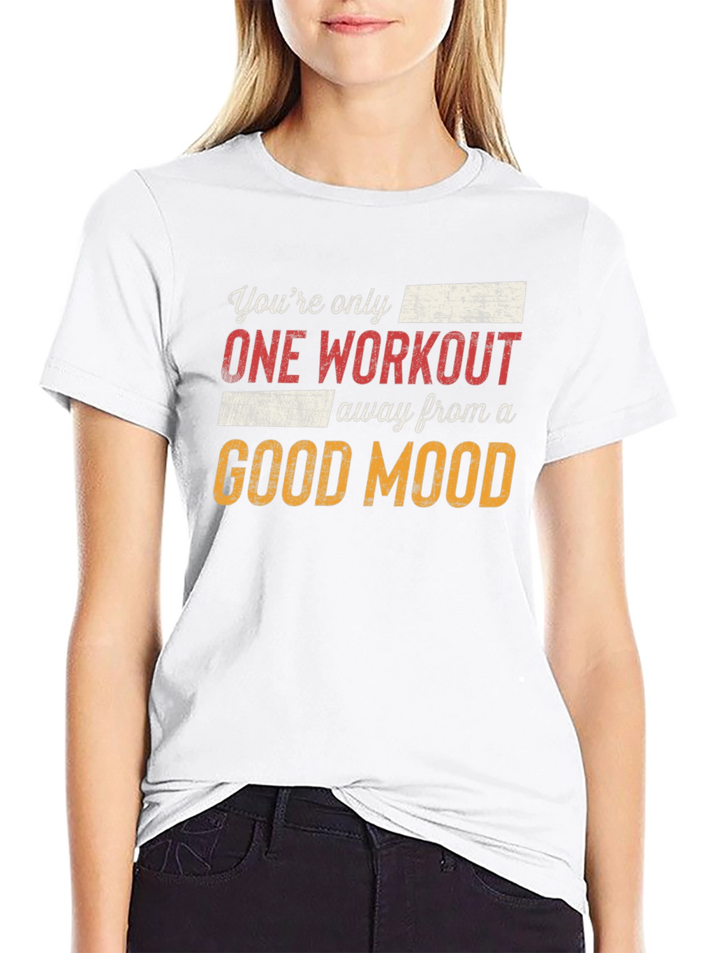 Workout Motivation T-Shirt - Good Mood Design