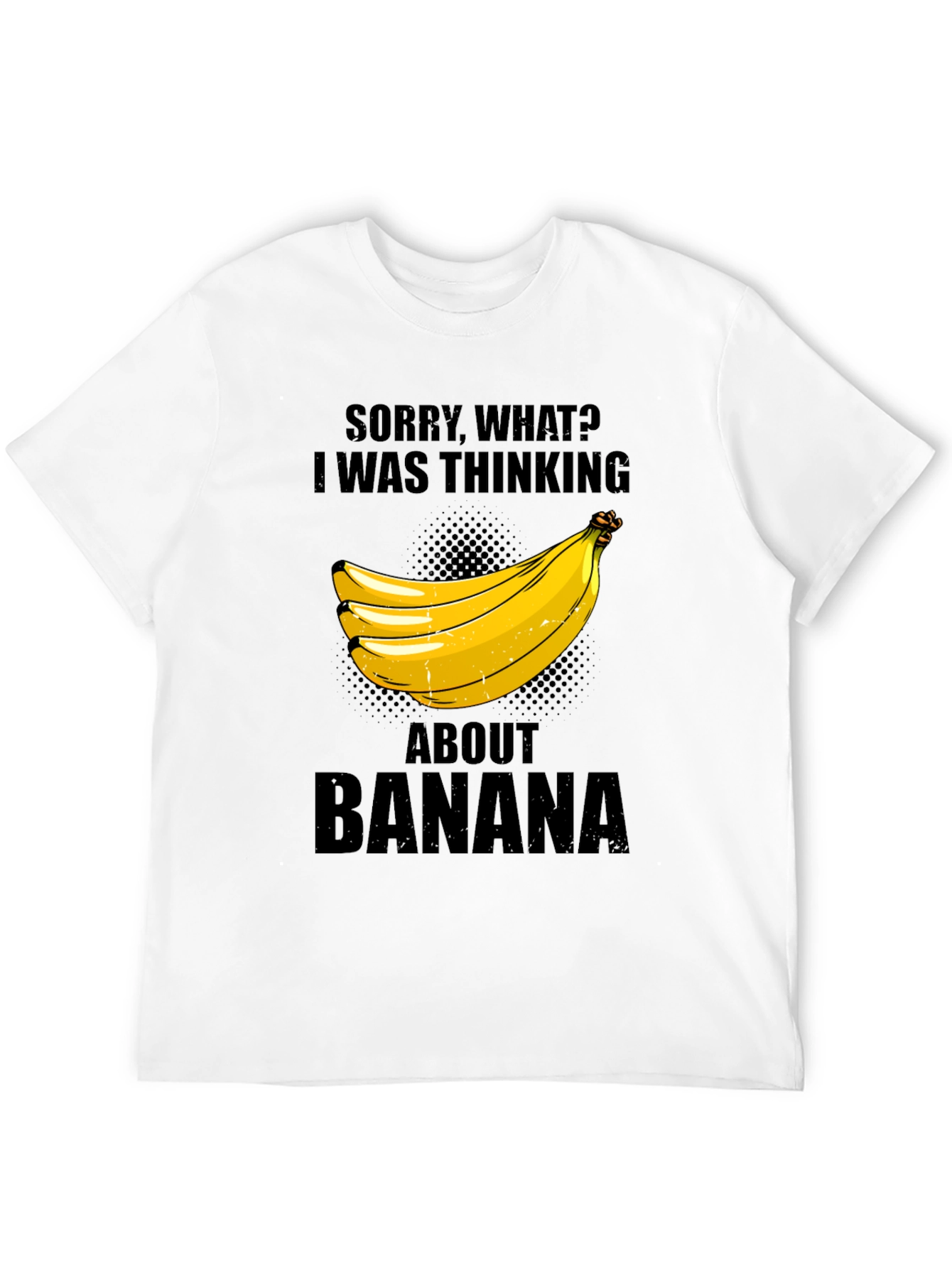 Banana Graphic T-Shirt - Funny Fruit Tee