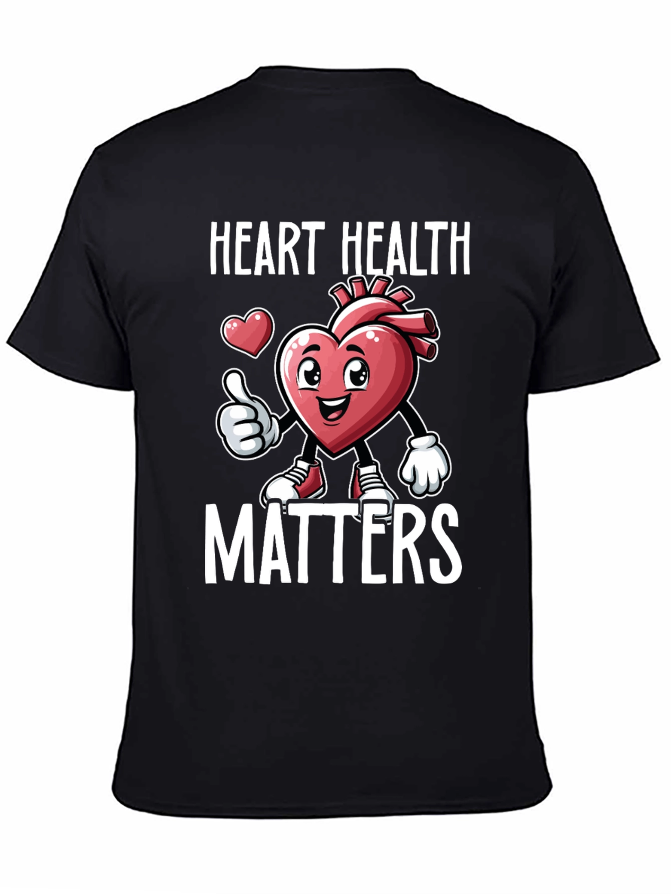 Heart Health Matters Graphic T-Shirt