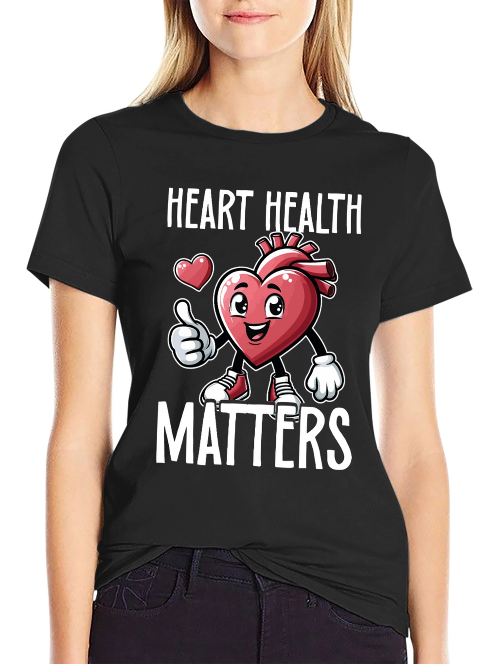 Heart Health Matters Graphic T-Shirt