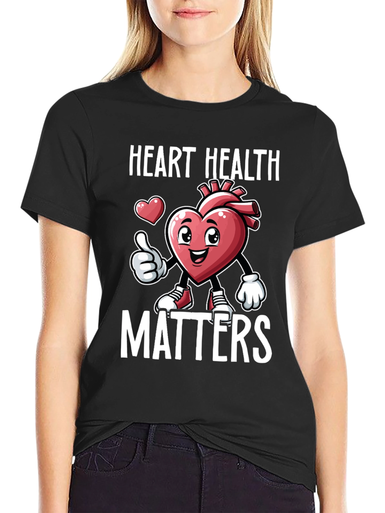 Heart Health Matters Graphic T-Shirt