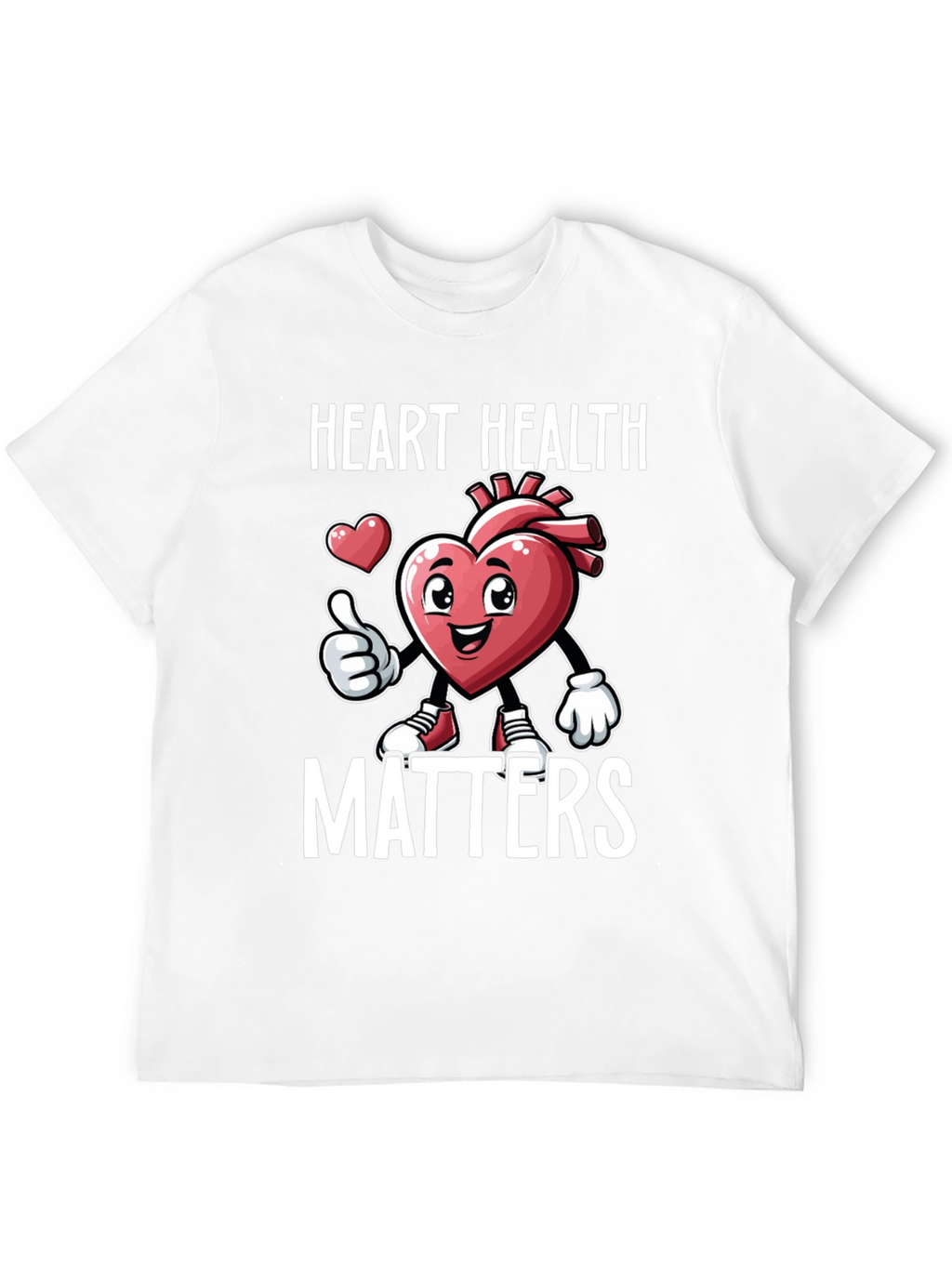 Heart Health Matters Graphic T-Shirt