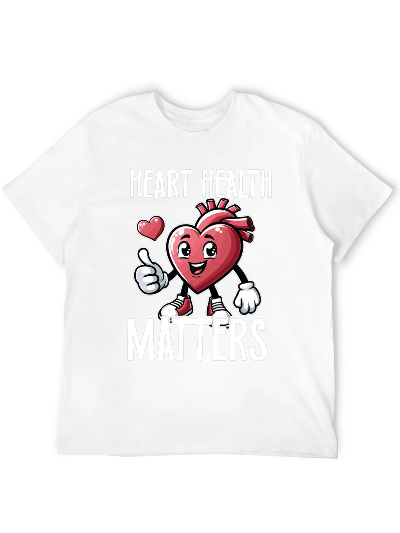 Heart Health Matters Graphic T-Shirt
