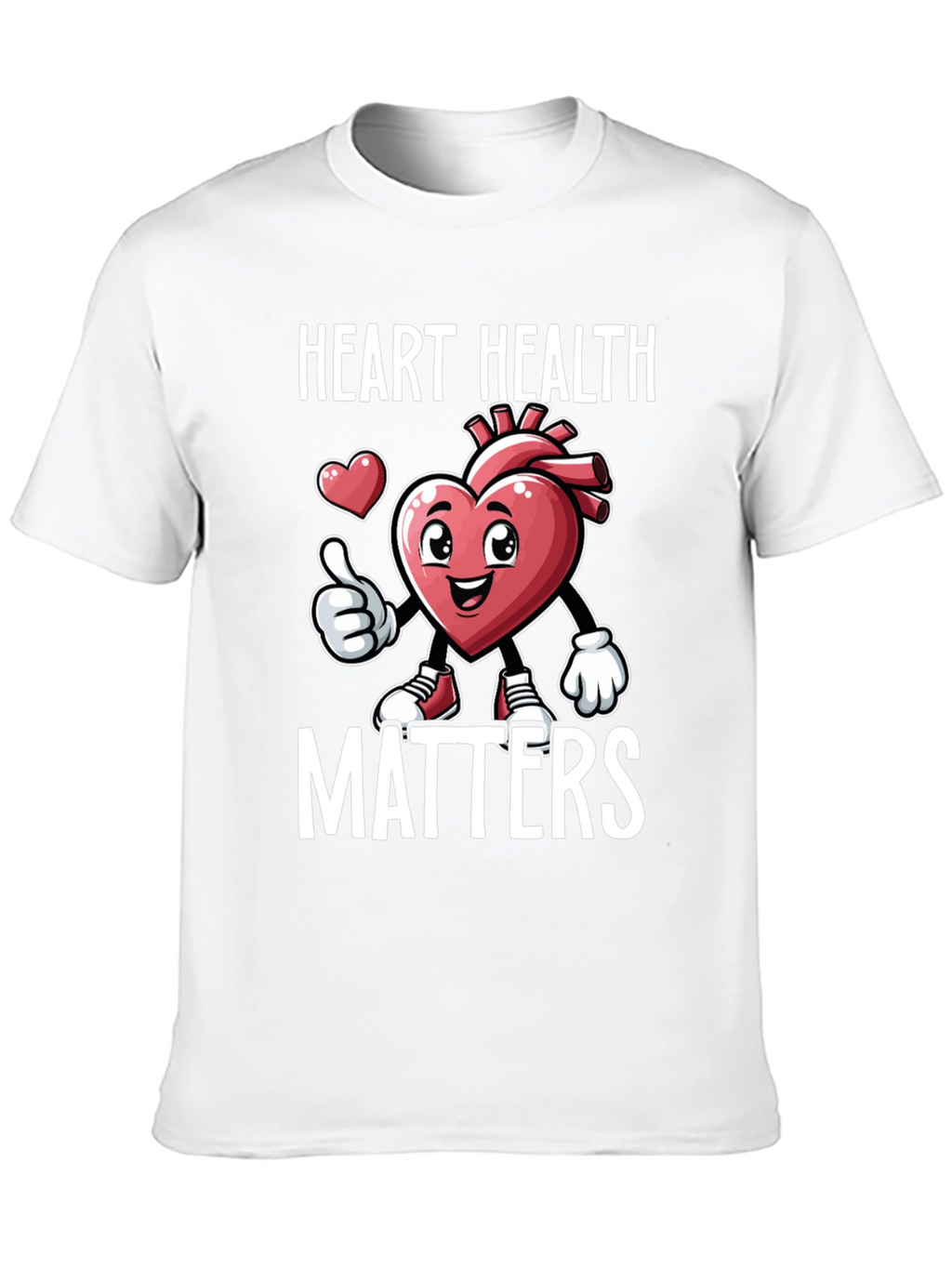 Heart Health Matters Graphic T-Shirt