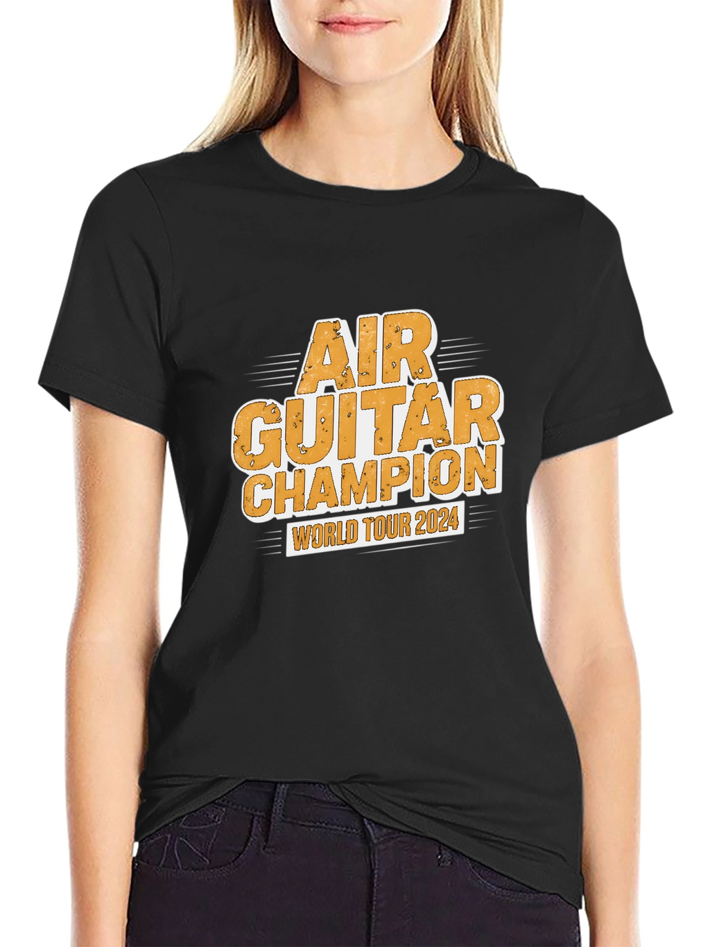 Air Guitar Champion World Tour 2024 T-Shirt