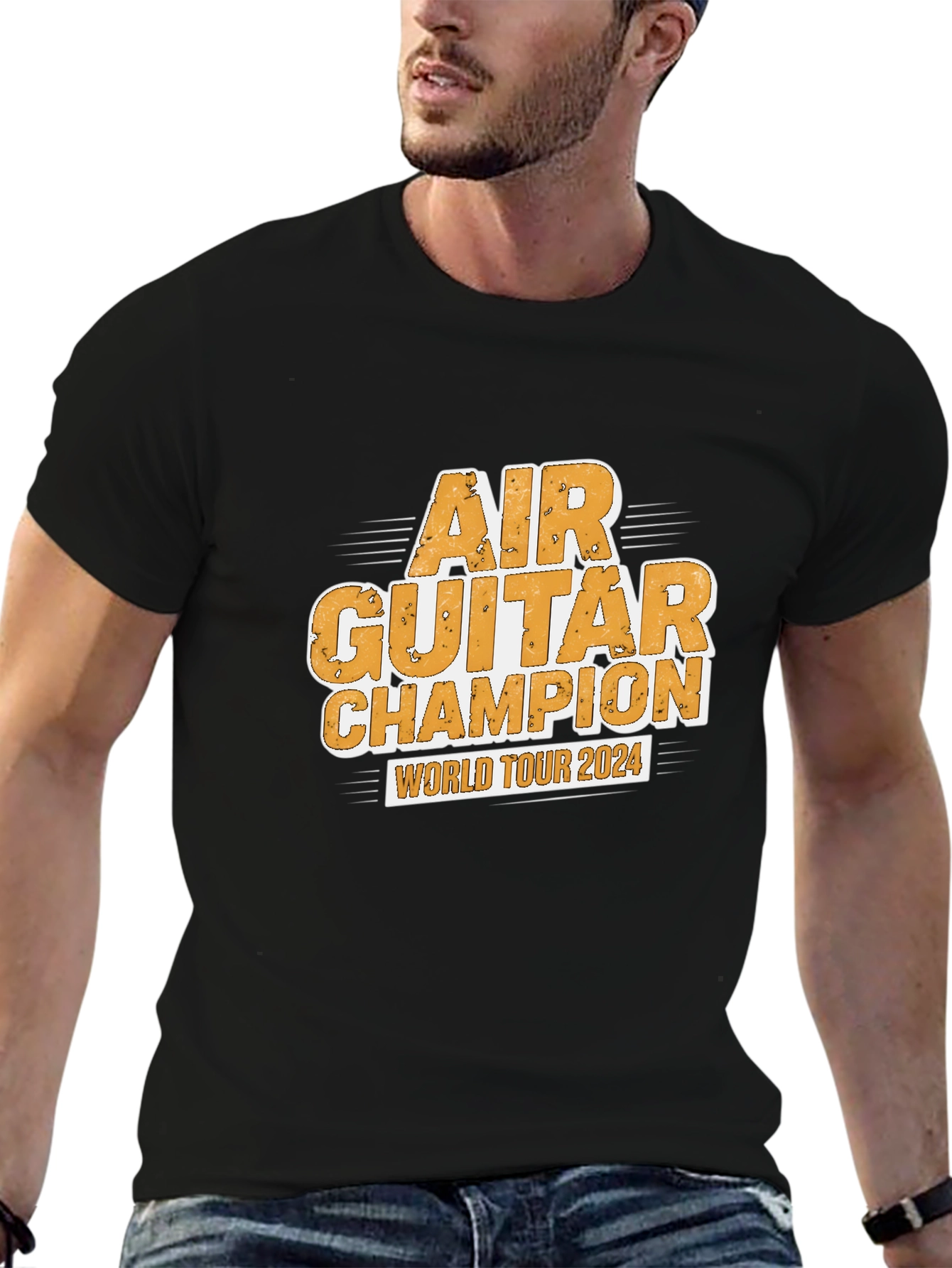 Air Guitar Champion World Tour 2024 T-Shirt