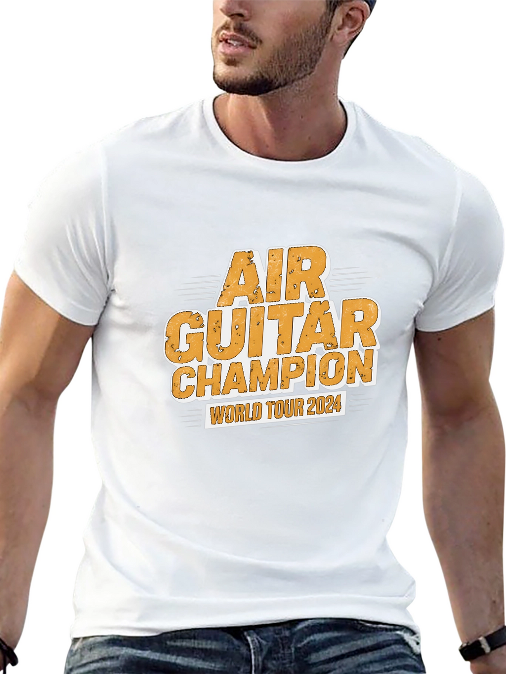 Air Guitar Champion World Tour 2024 T-Shirt