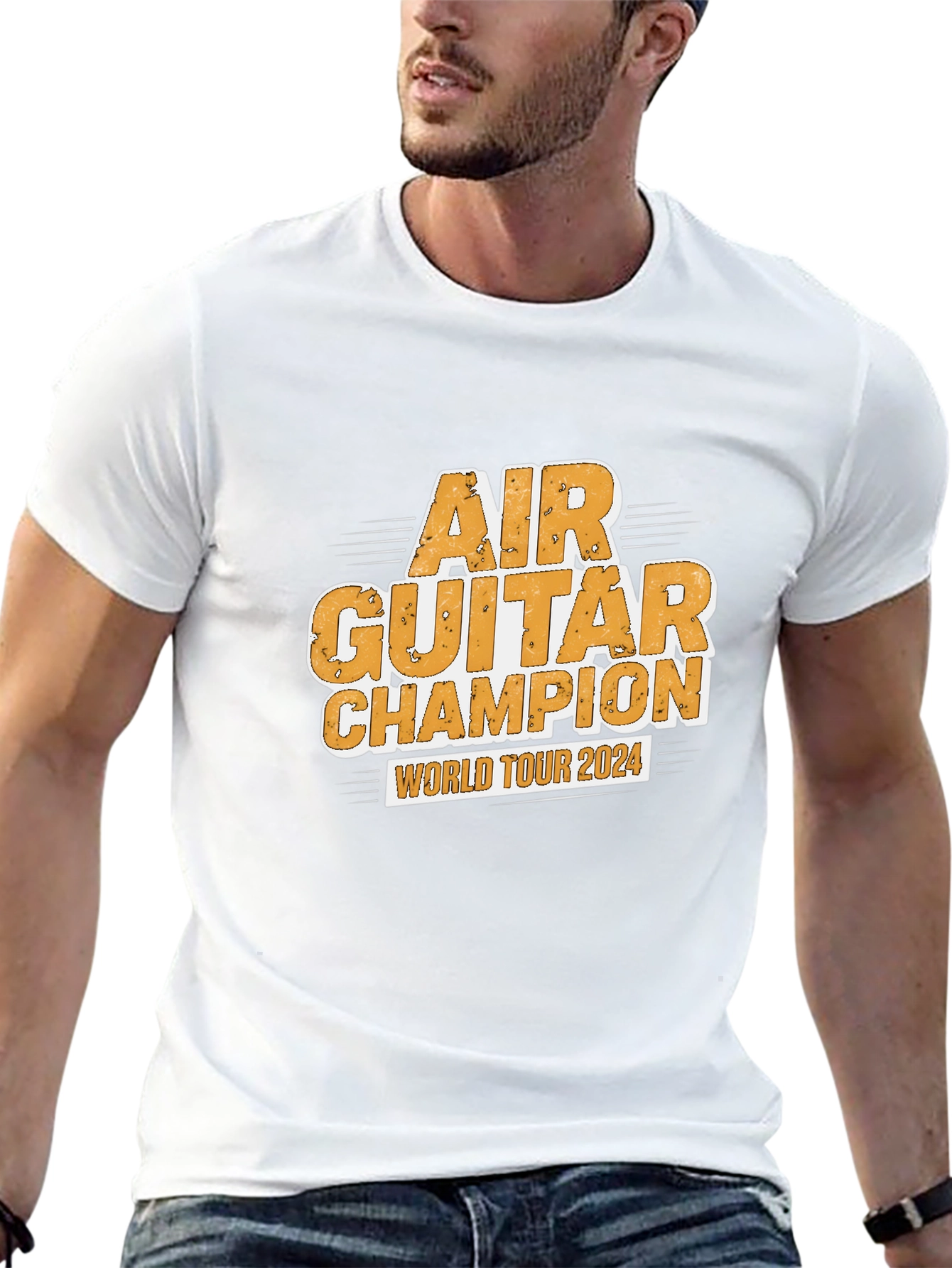 Air Guitar Champion World Tour 2024 T-Shirt