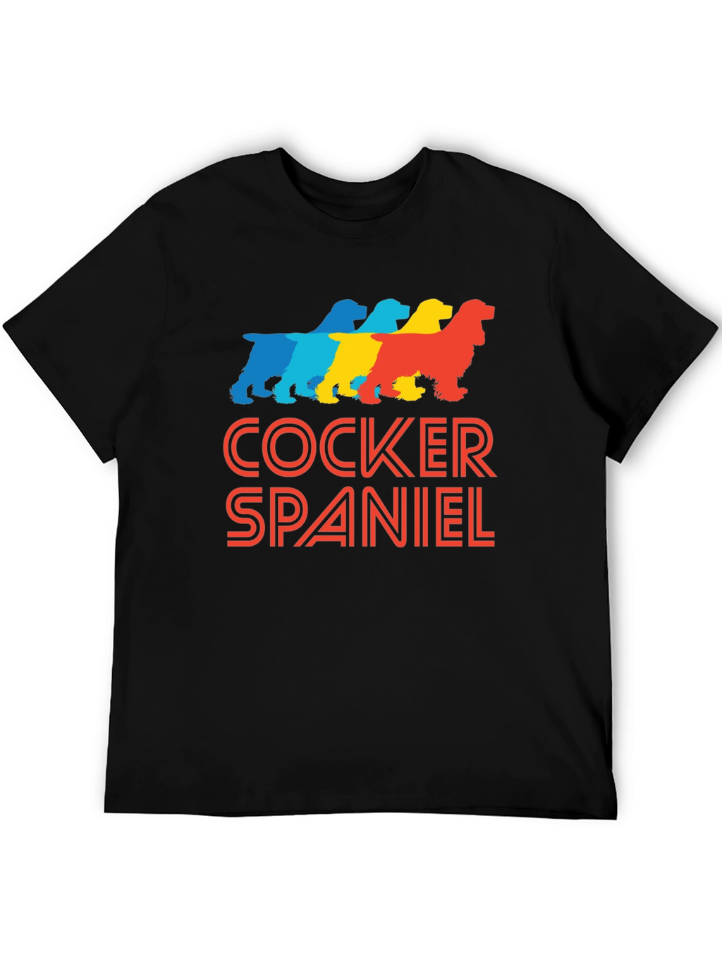 Cocker Spaniel Retro T-Shirt
