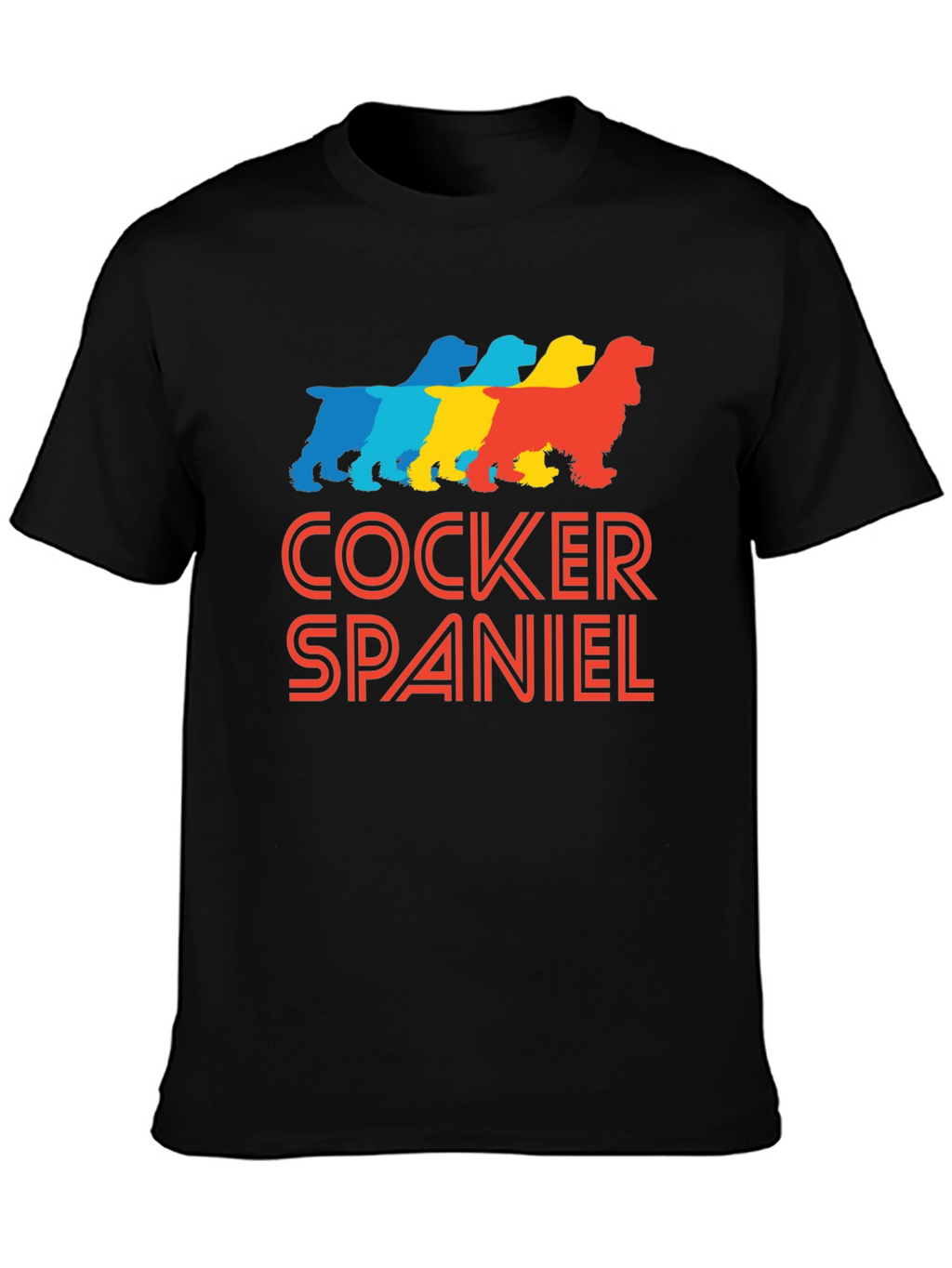 Cocker Spaniel Retro T-Shirt