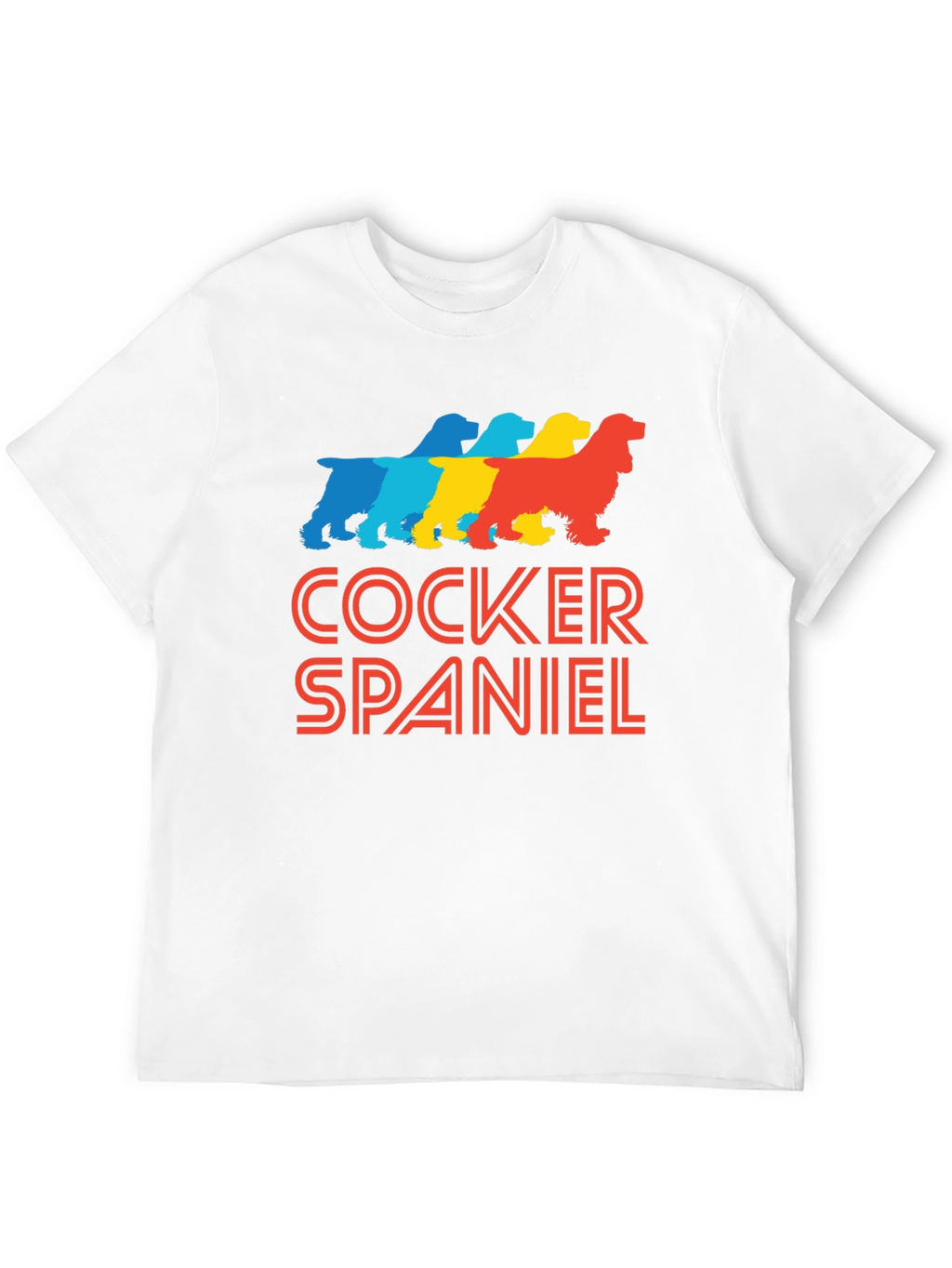 Cocker Spaniel Retro T-Shirt