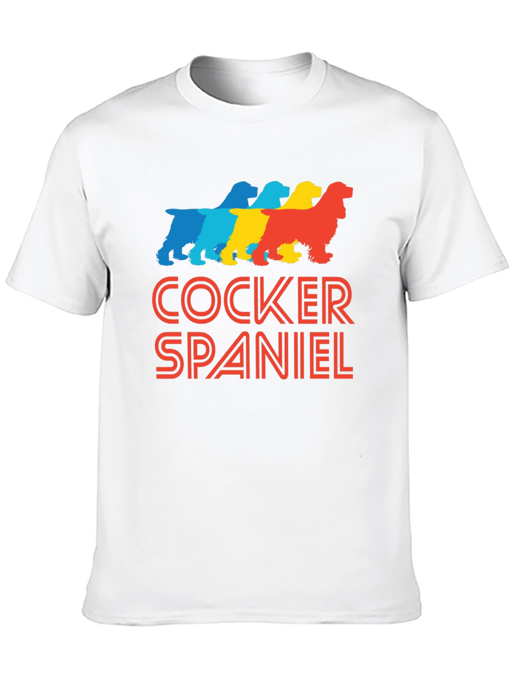Cocker Spaniel Retro T-Shirt