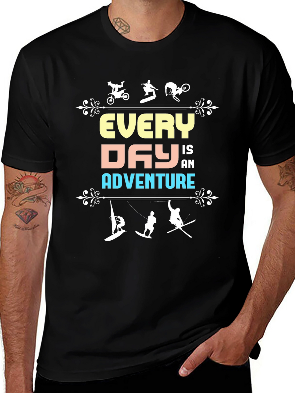Every Day Adventure Graphic T-Shirt