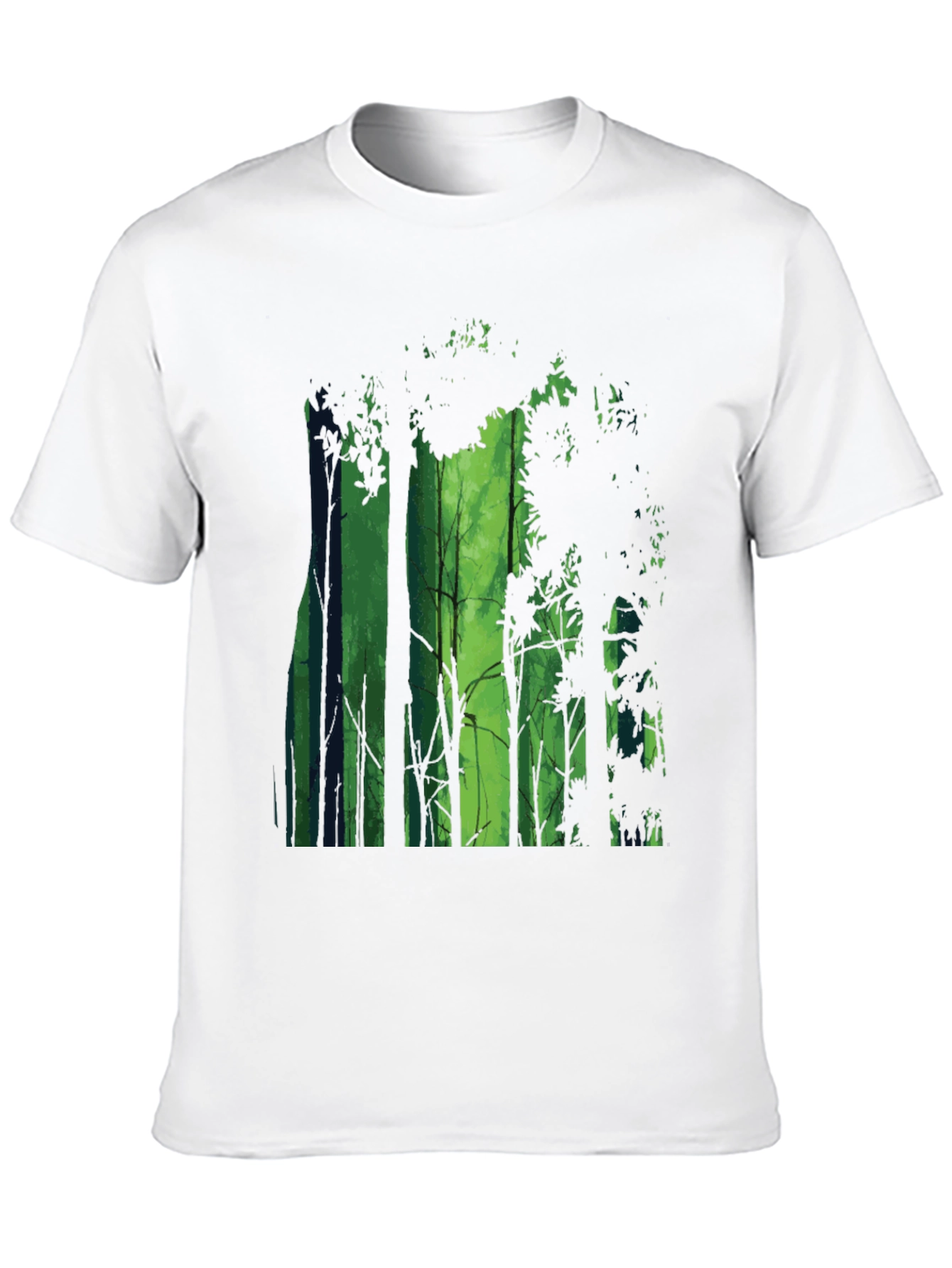 Enchanted Forest Graphic Tee - Mens Black T-Shirt