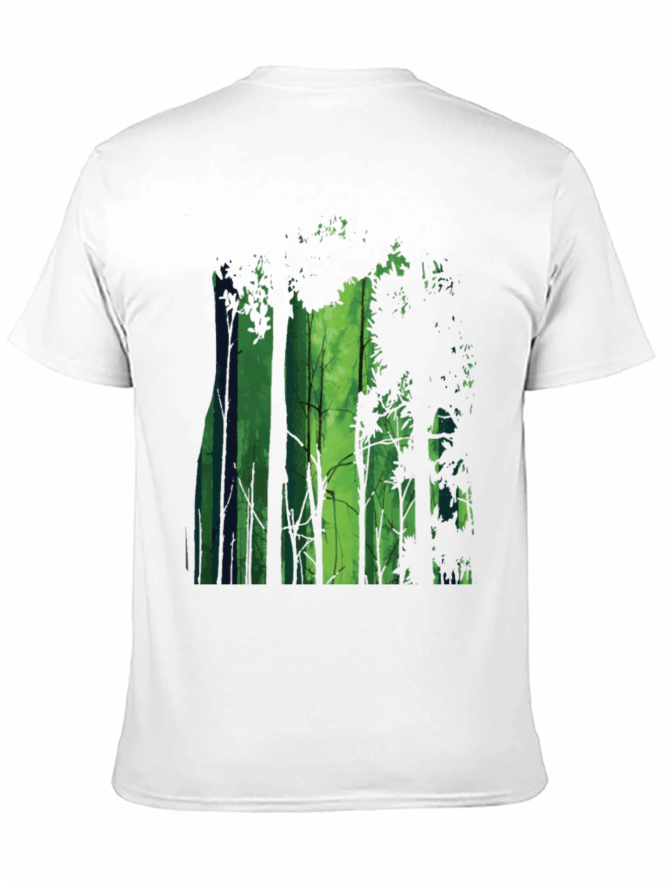 Enchanted Forest Graphic Tee - Mens Black T-Shirt