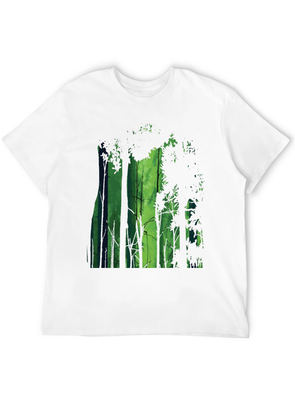 Enchanted Forest Graphic Tee - Mens Black T-Shirt