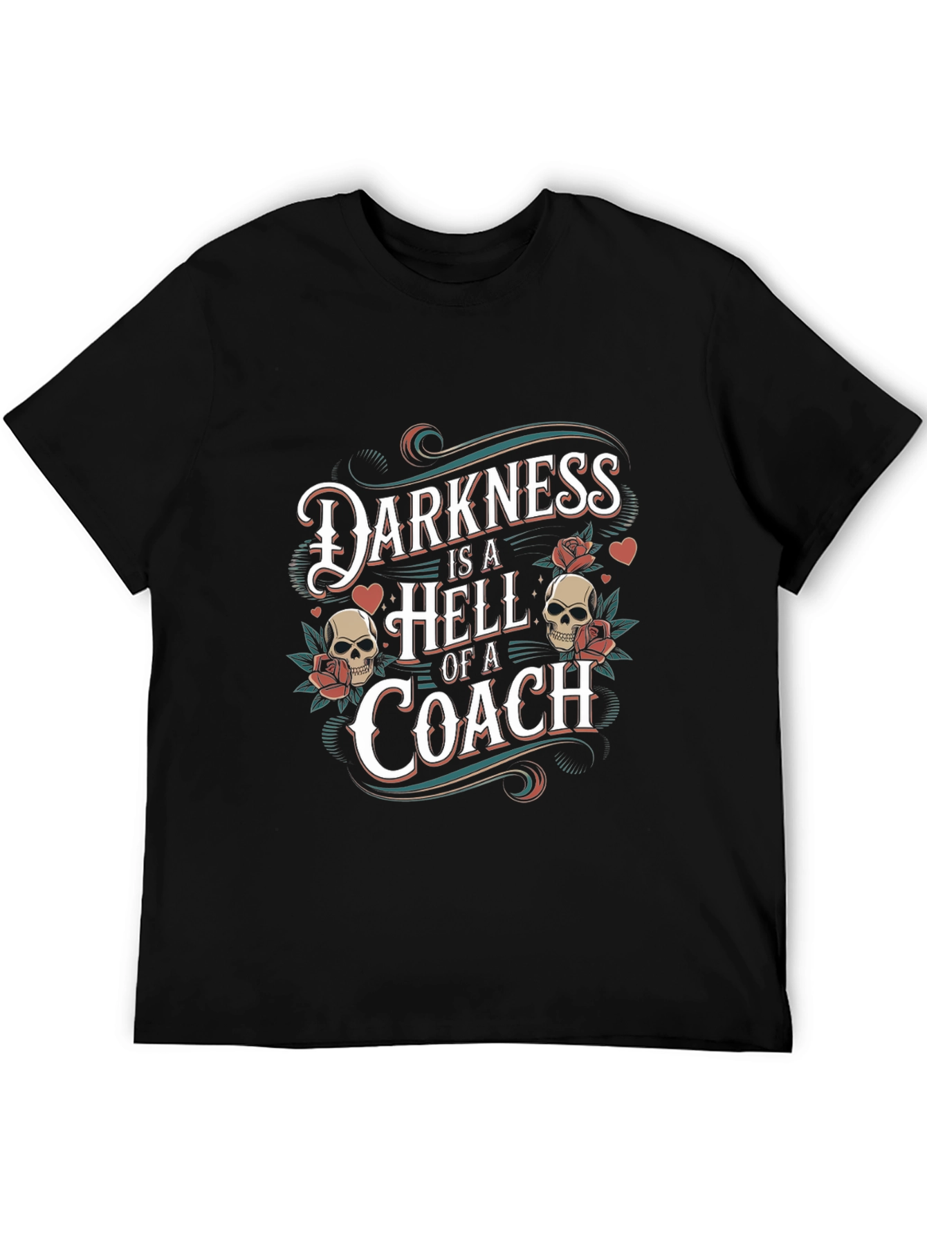 Darkness is a Hell of a Coach Graphic Tee