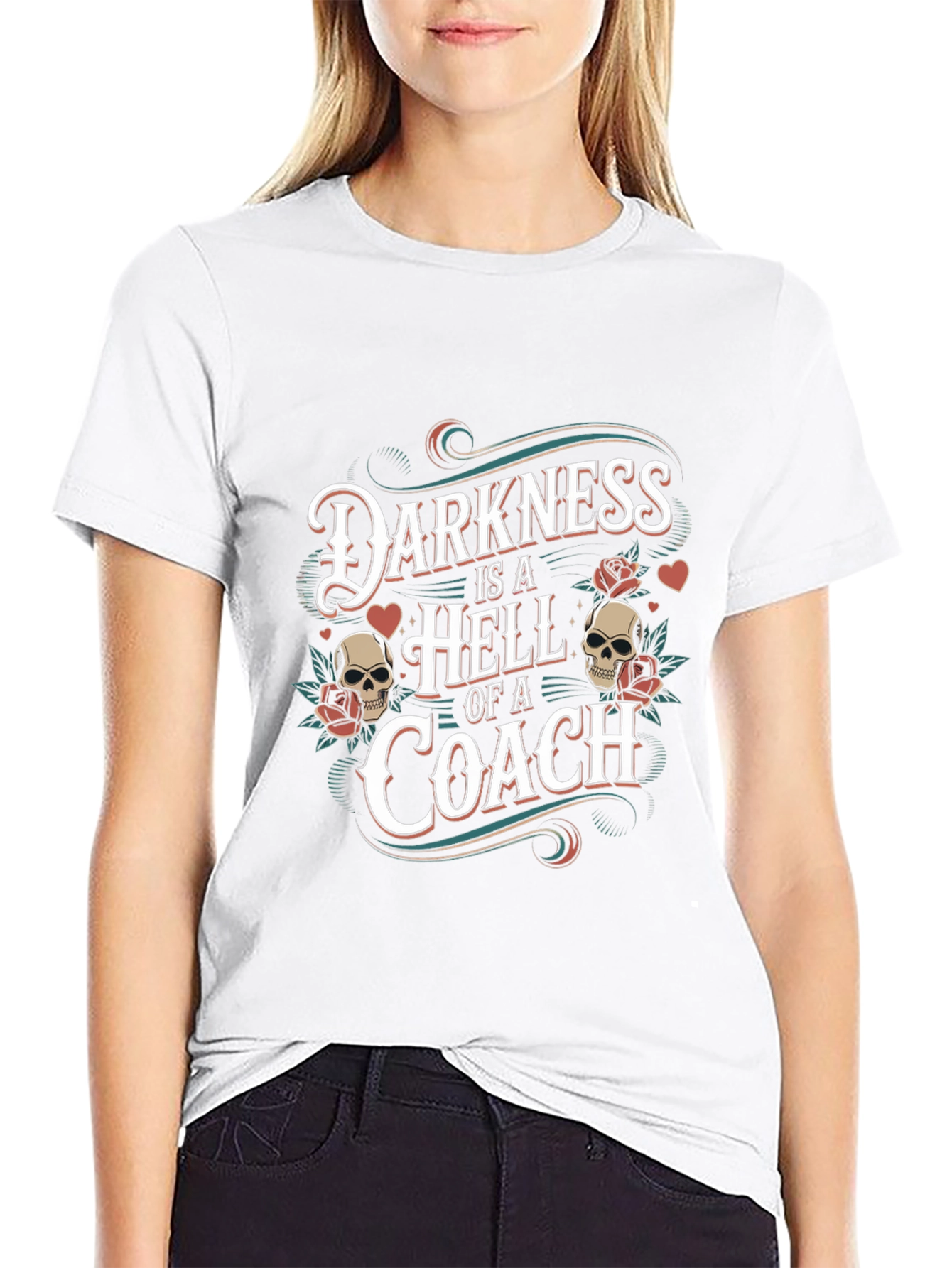 Darkness is a Hell of a Coach Graphic Tee