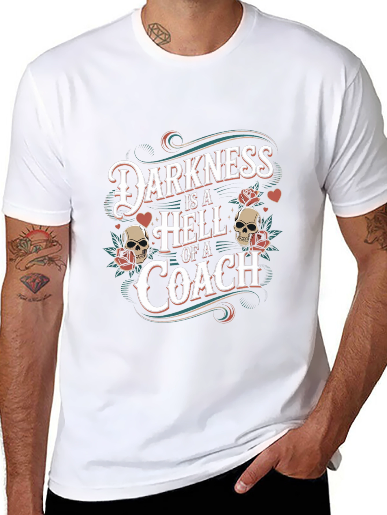 Darkness is a Hell of a Coach Graphic Tee