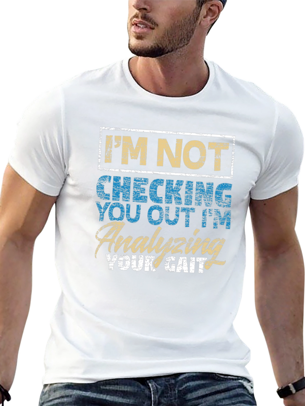 Analyzing Your Gait Funny T-Shirt