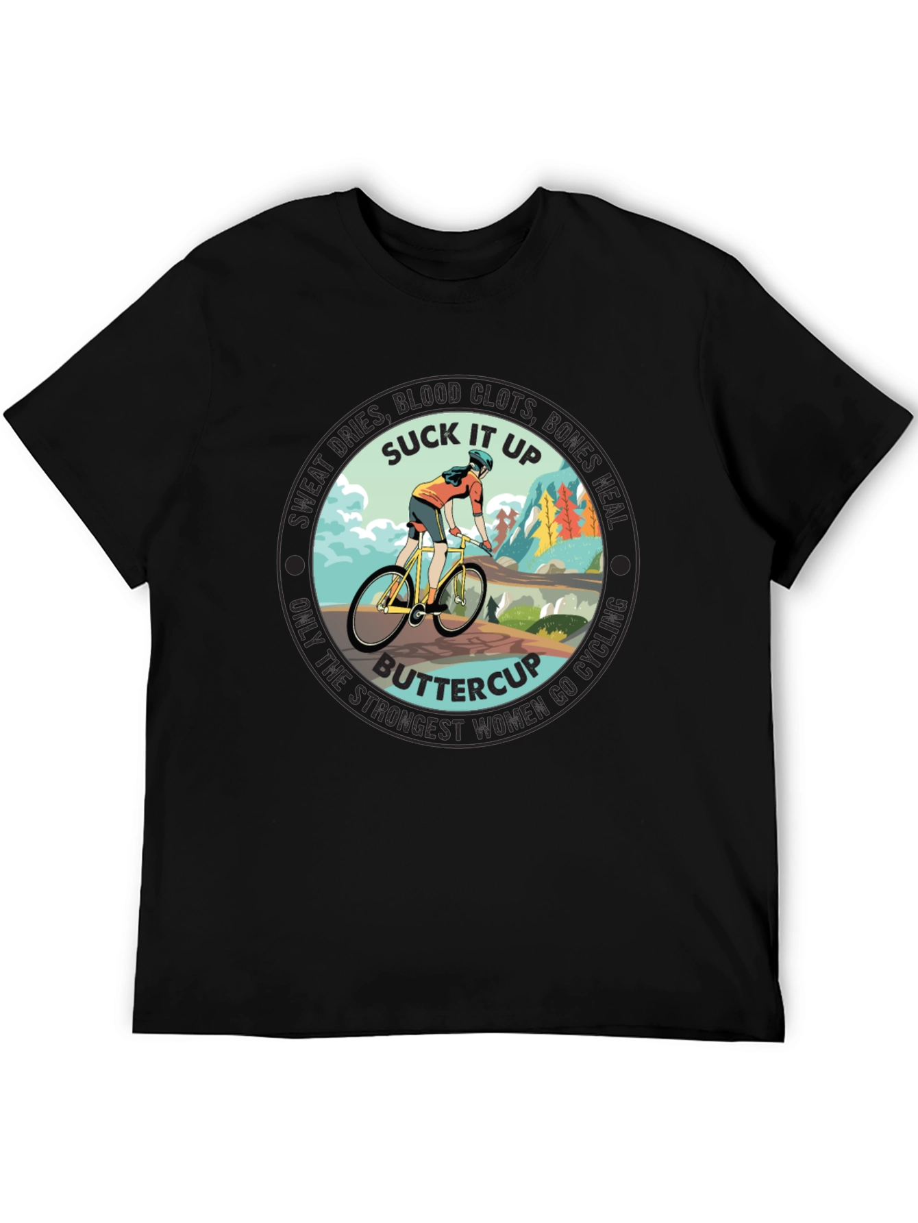 Suck It Up Buttercup Cycling T-Shirt