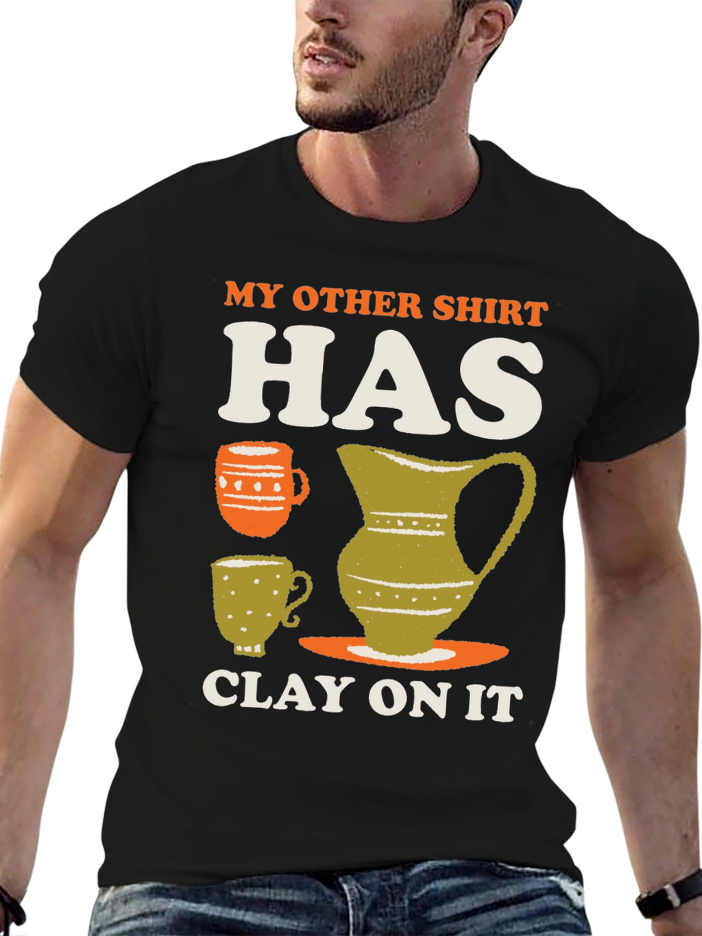 Clay On It Graphic T-Shirt