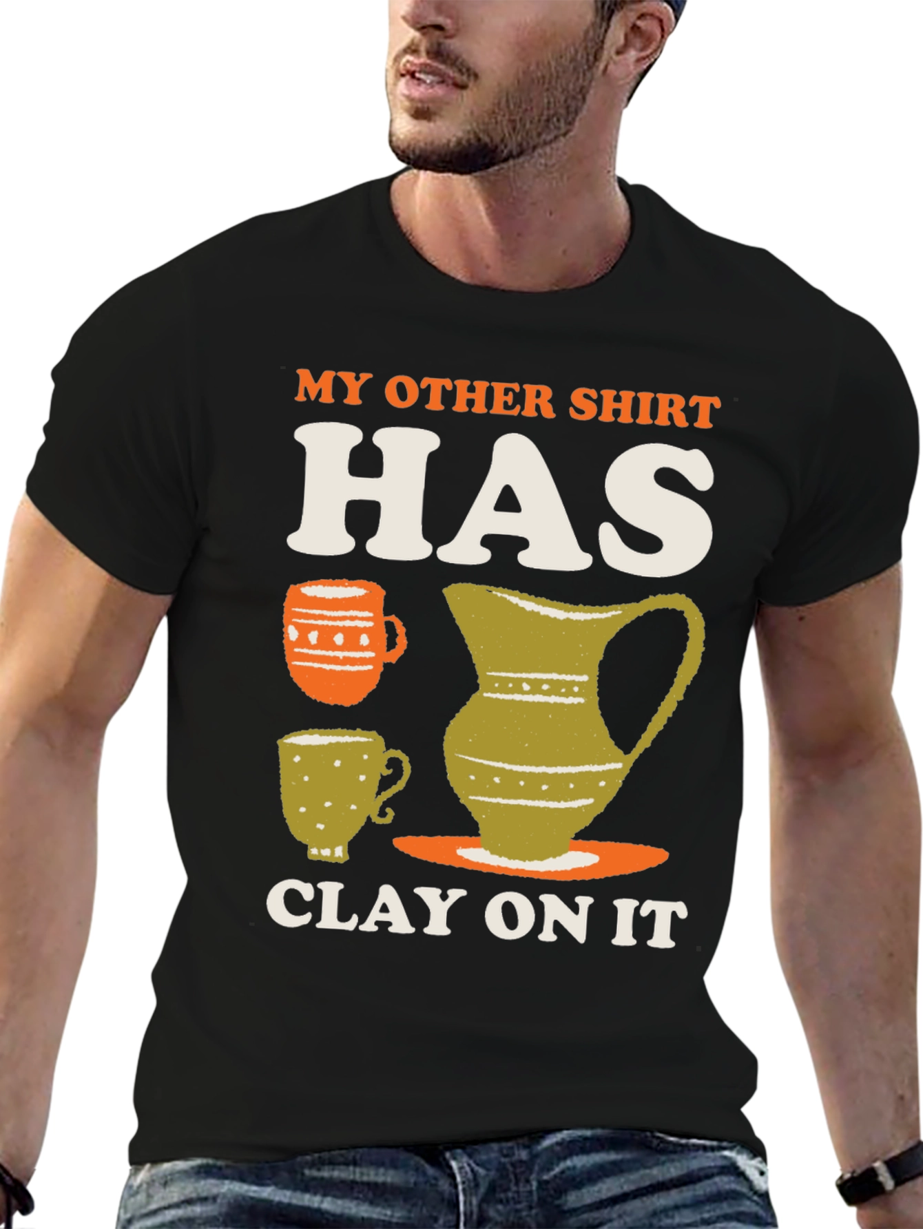 Clay On It Graphic T-Shirt