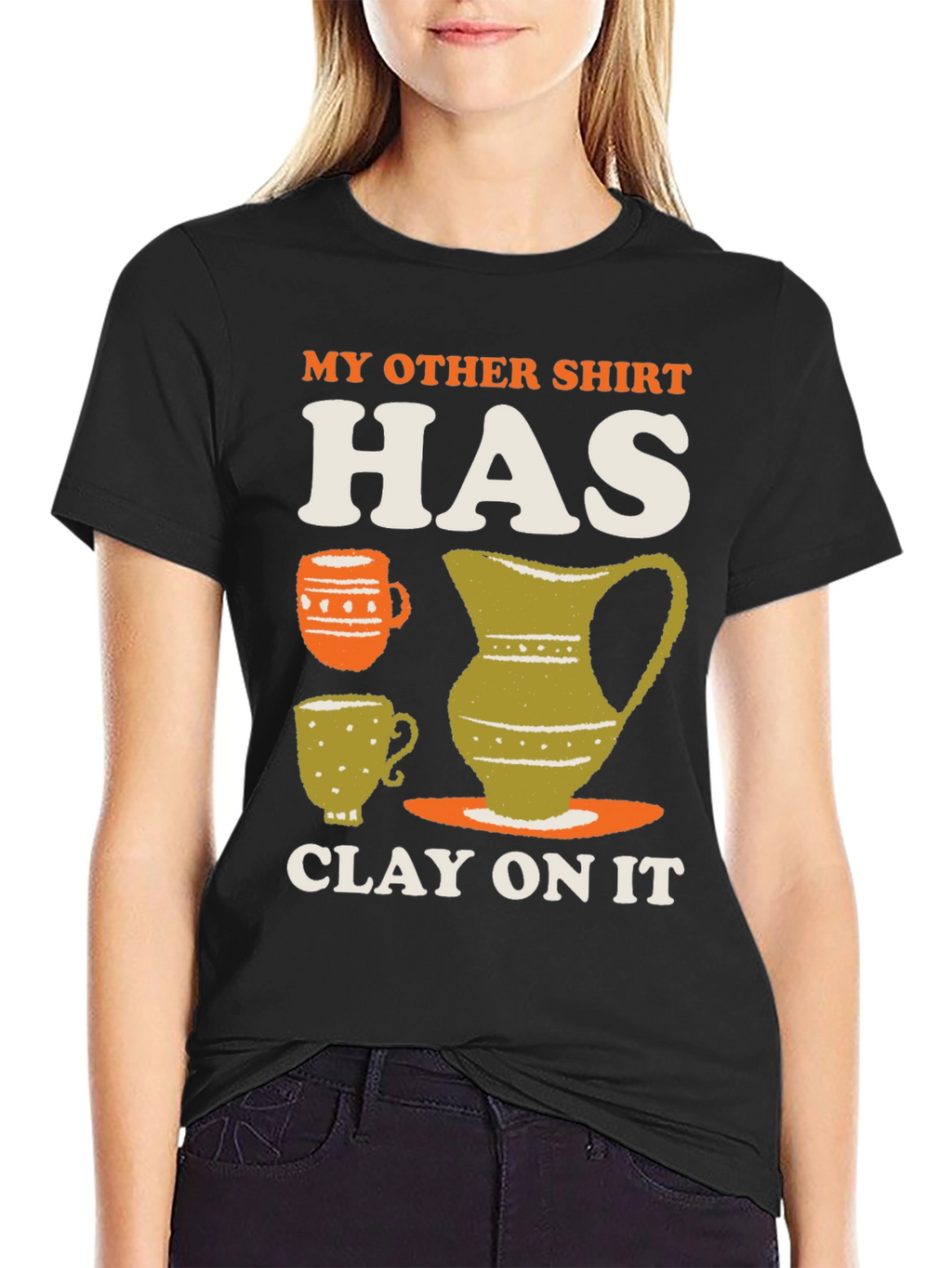 Clay On It Graphic T-Shirt