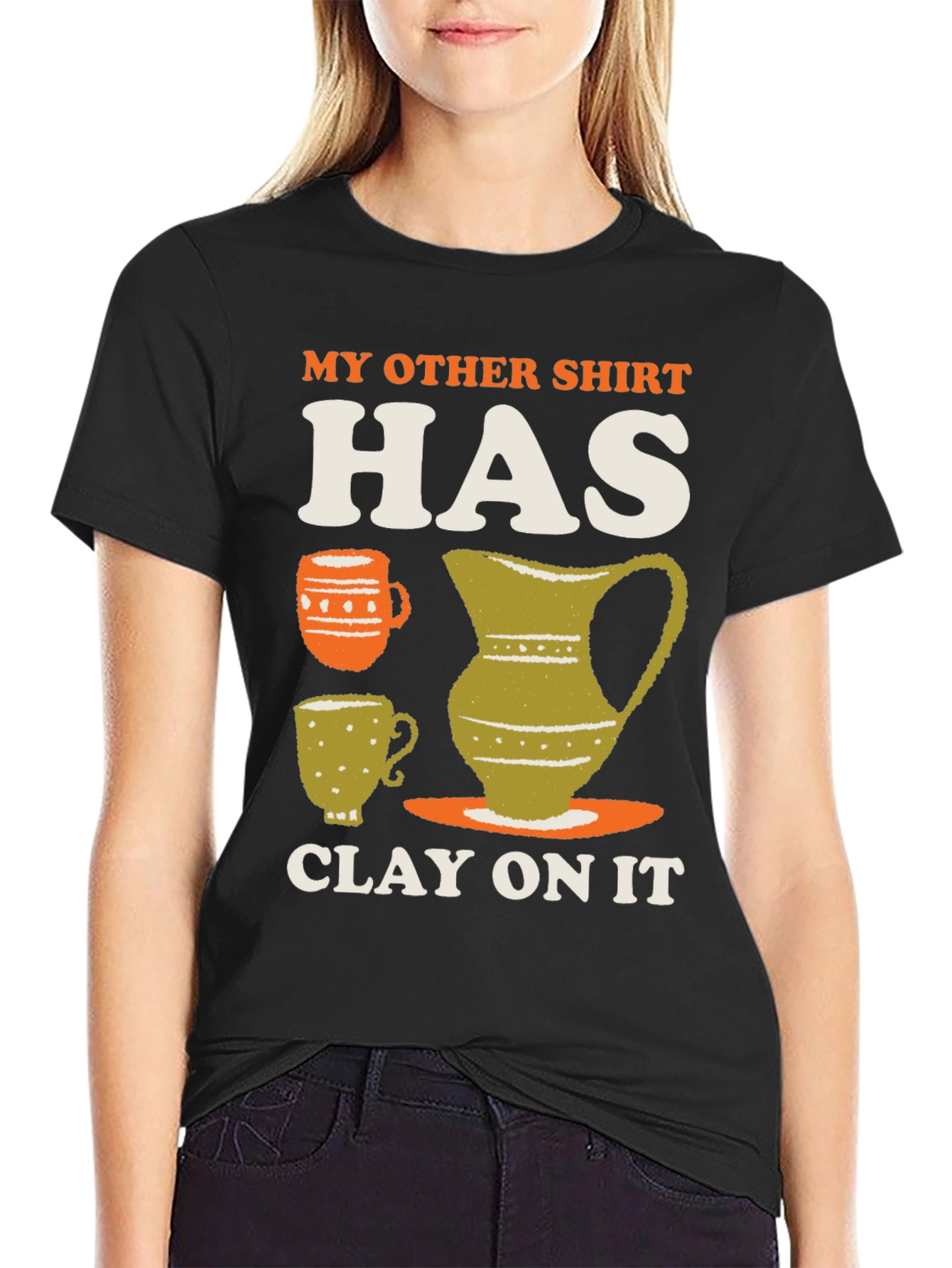 Clay On It Graphic T-Shirt