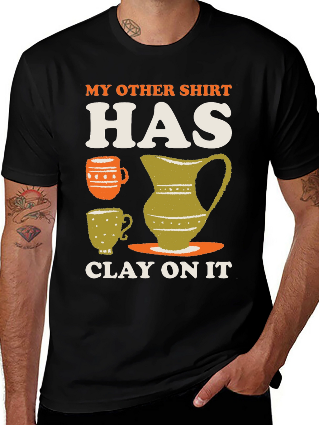 Clay On It Graphic T-Shirt