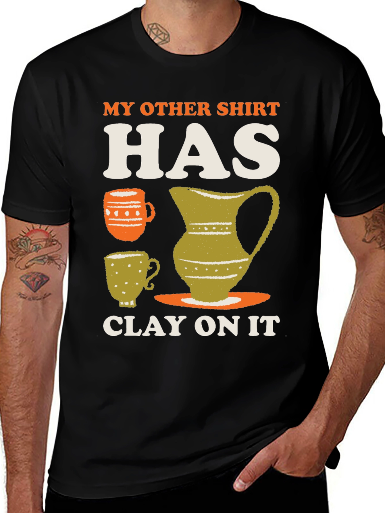 Clay On It Graphic T-Shirt