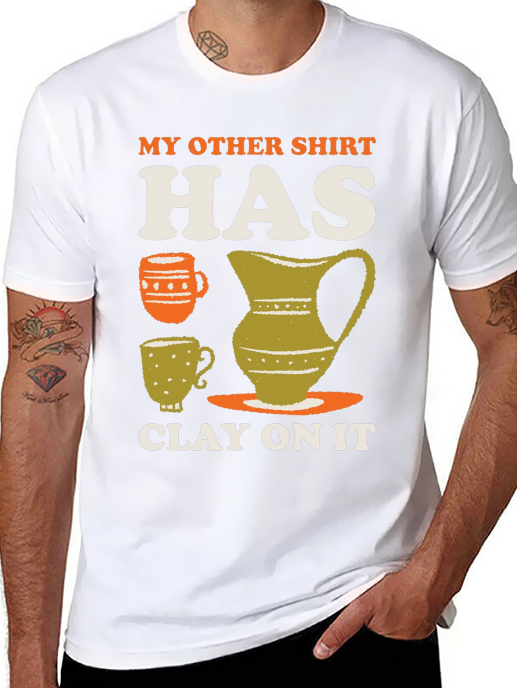 Clay On It Graphic T-Shirt