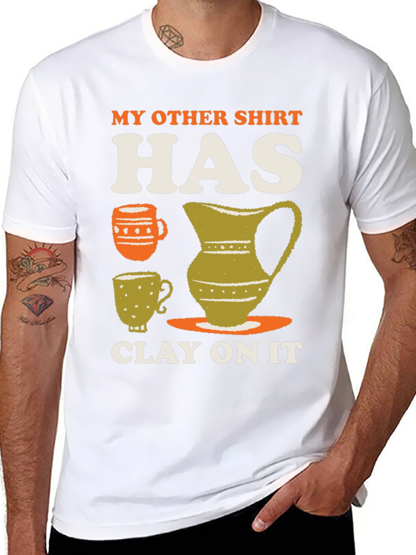 Clay On It Graphic T-Shirt